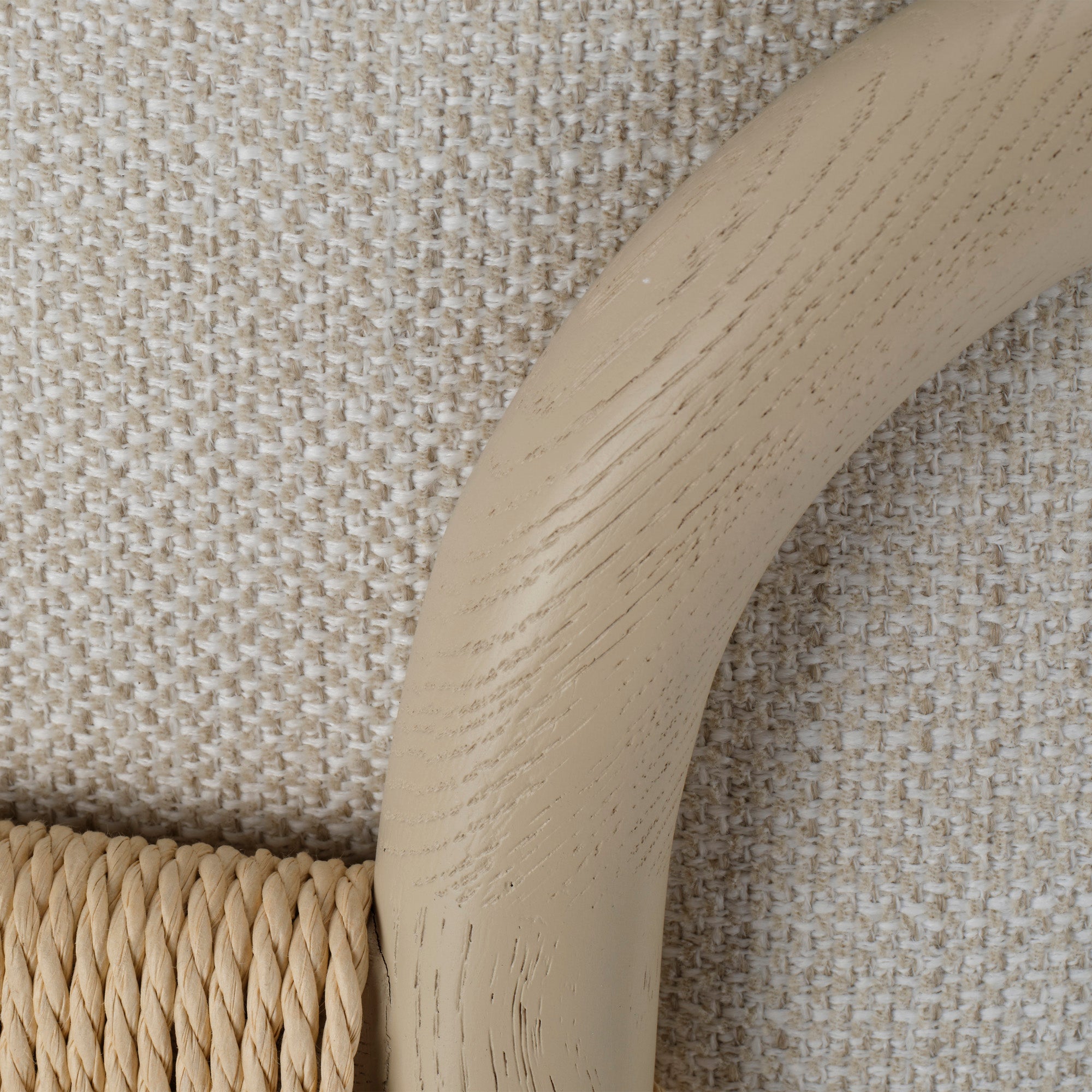 Jamie Young Tether Pale Oak Bar Stool