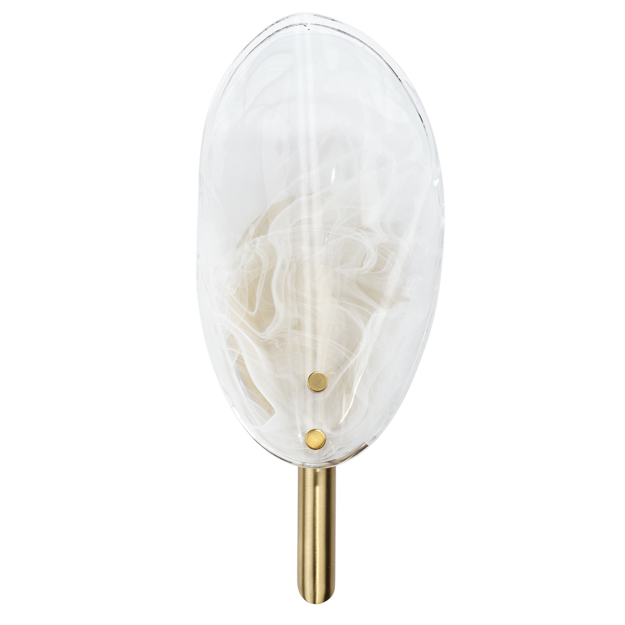 Jamie Young Magnolia White 1-Light Wall Sconce