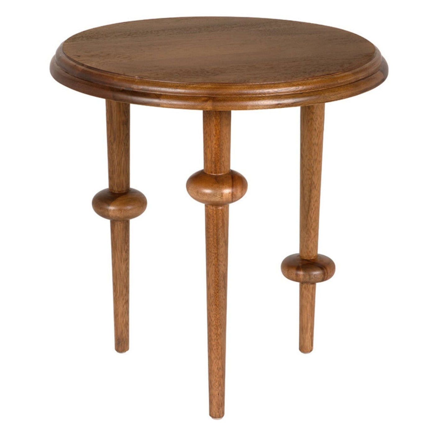 Noir Foster Dark Walnut Side Table