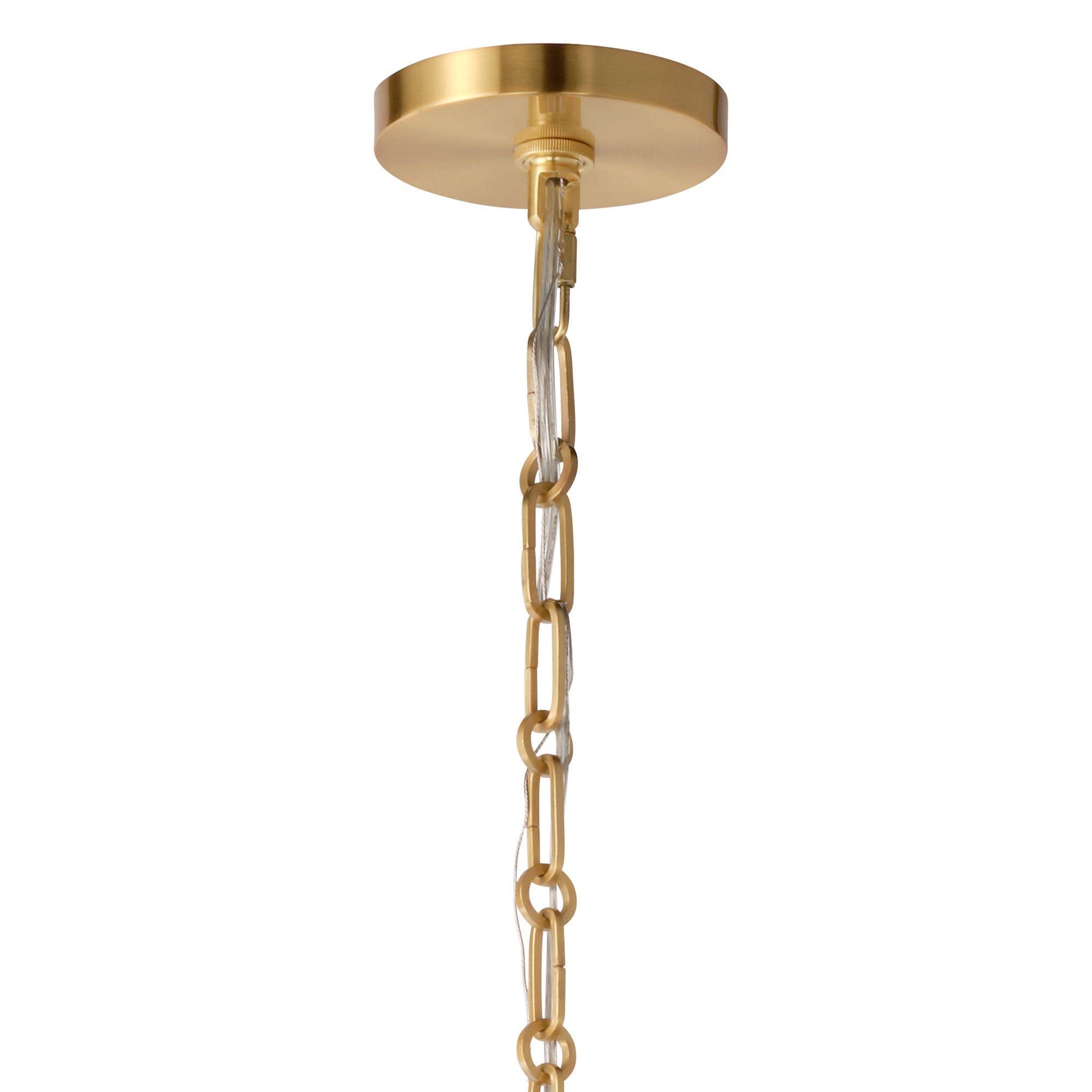 Jamie Young Orion Clear Molded Glass 1-Light Pendant