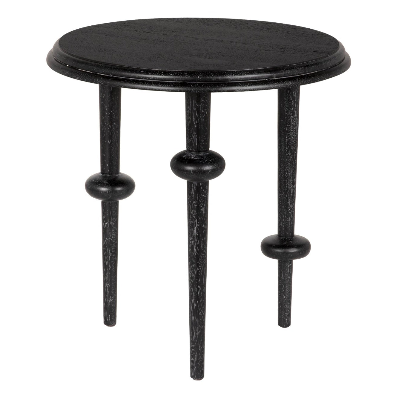 Noir Foster Black Walnut Side Table