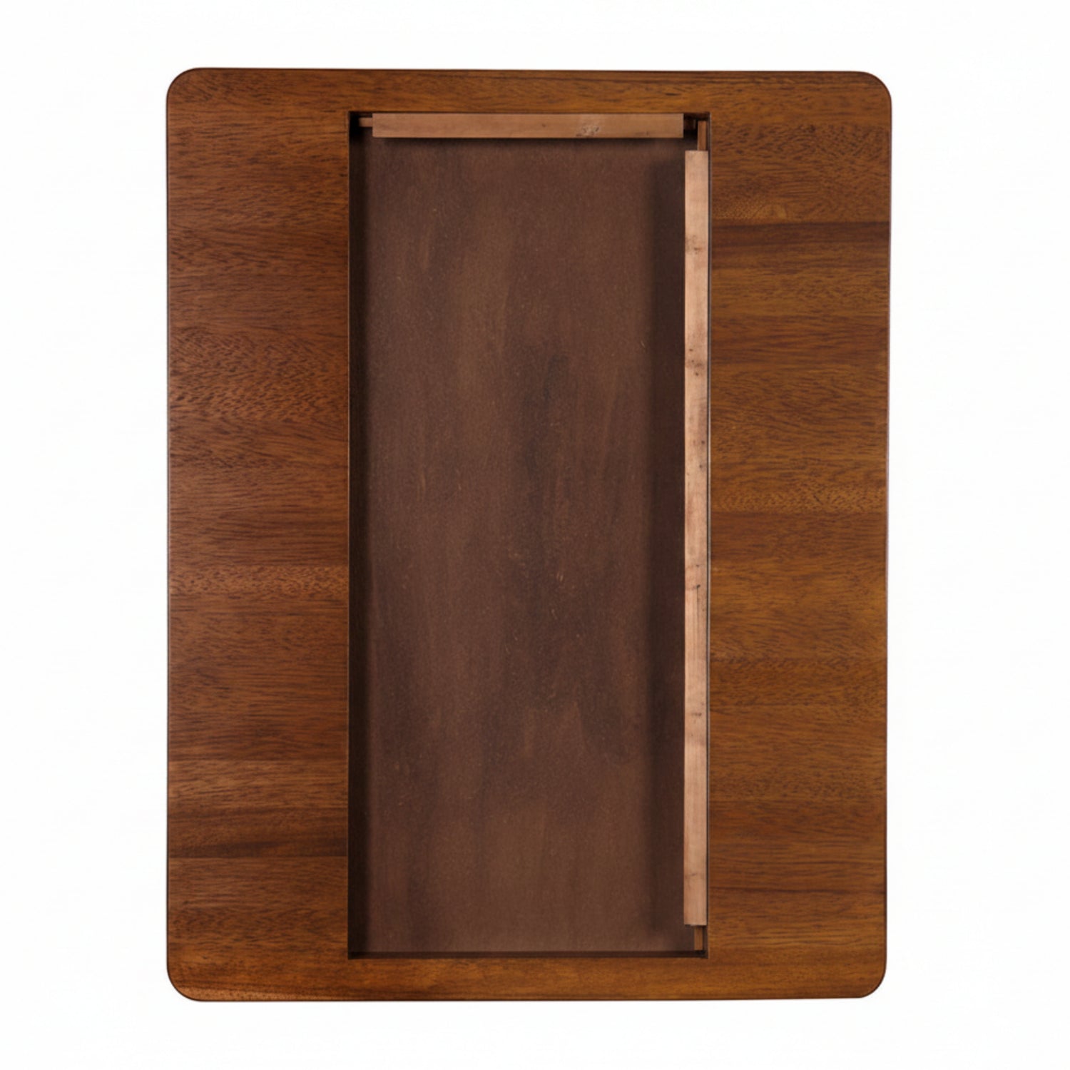 Noir Franklin Dark Walnut A Mirror shown in Dark Walnut