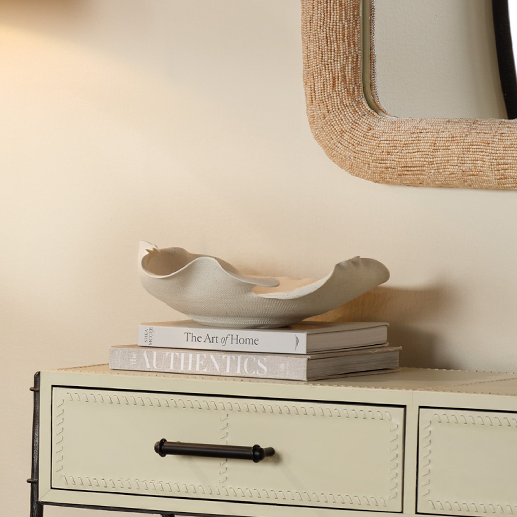 Jamie Young Whisper White Porcelain Bowl