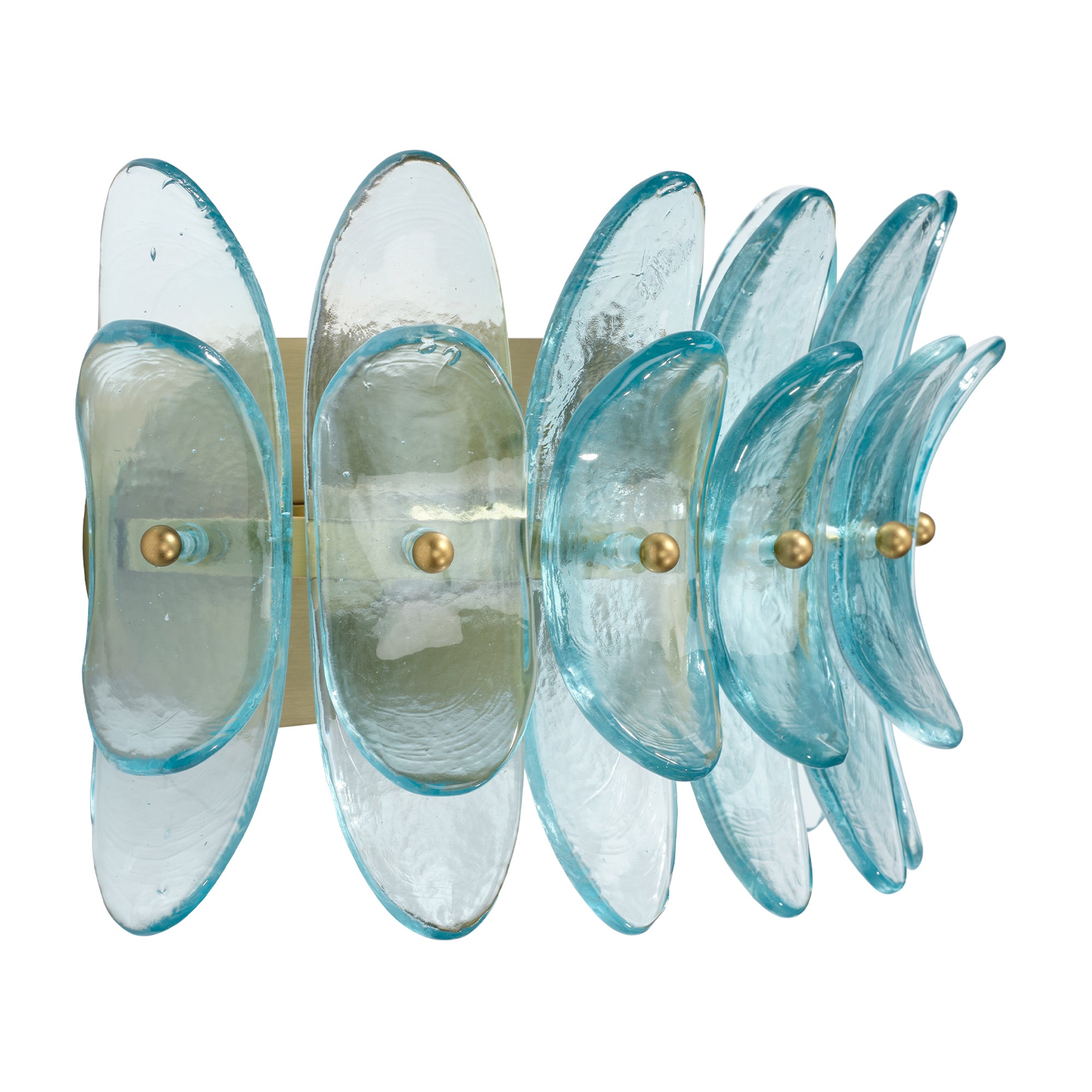 Jamie Young Coronet Blue 1-Light Wall Sconce