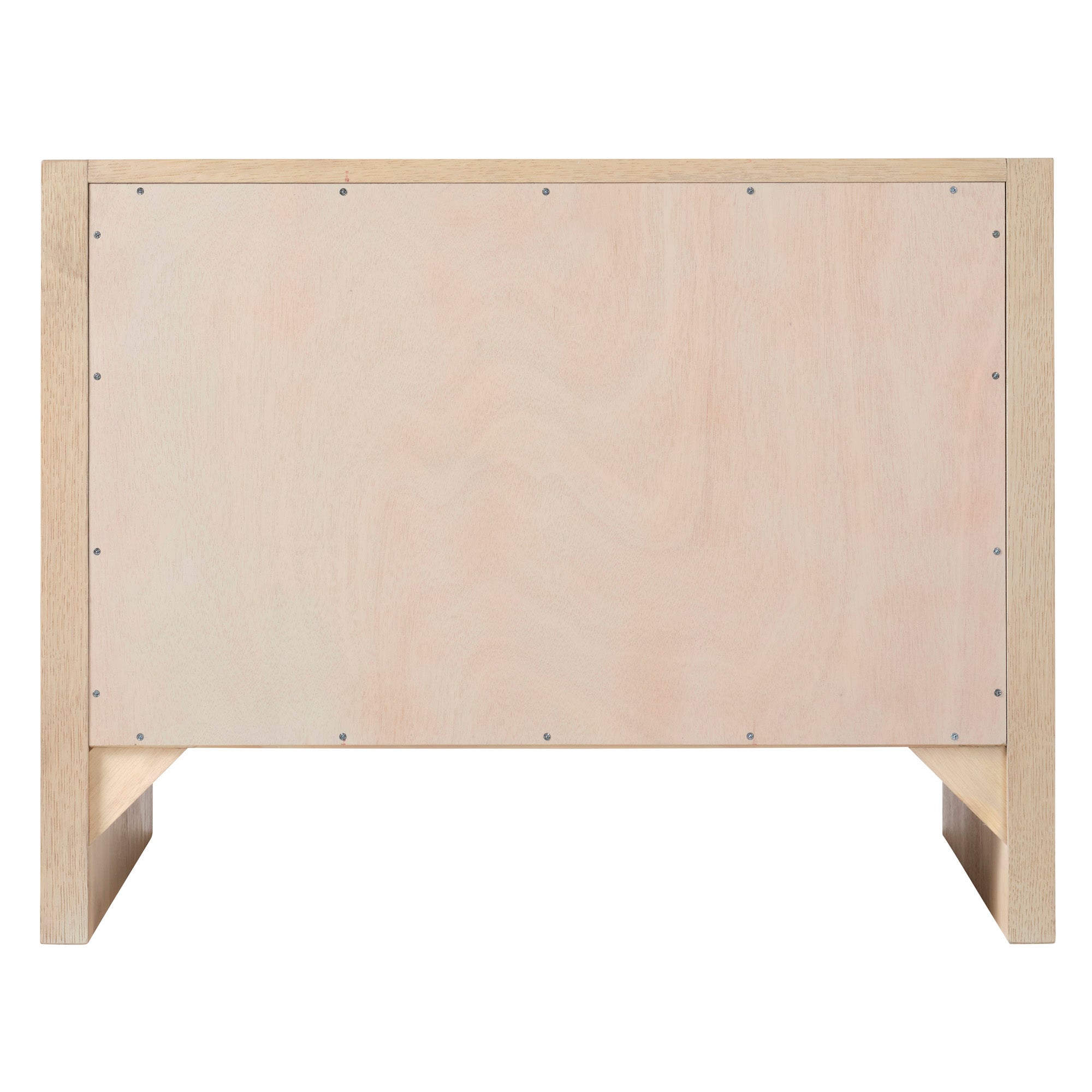 Jamie Young Finley Pale Oak Large Fluted Nightstand