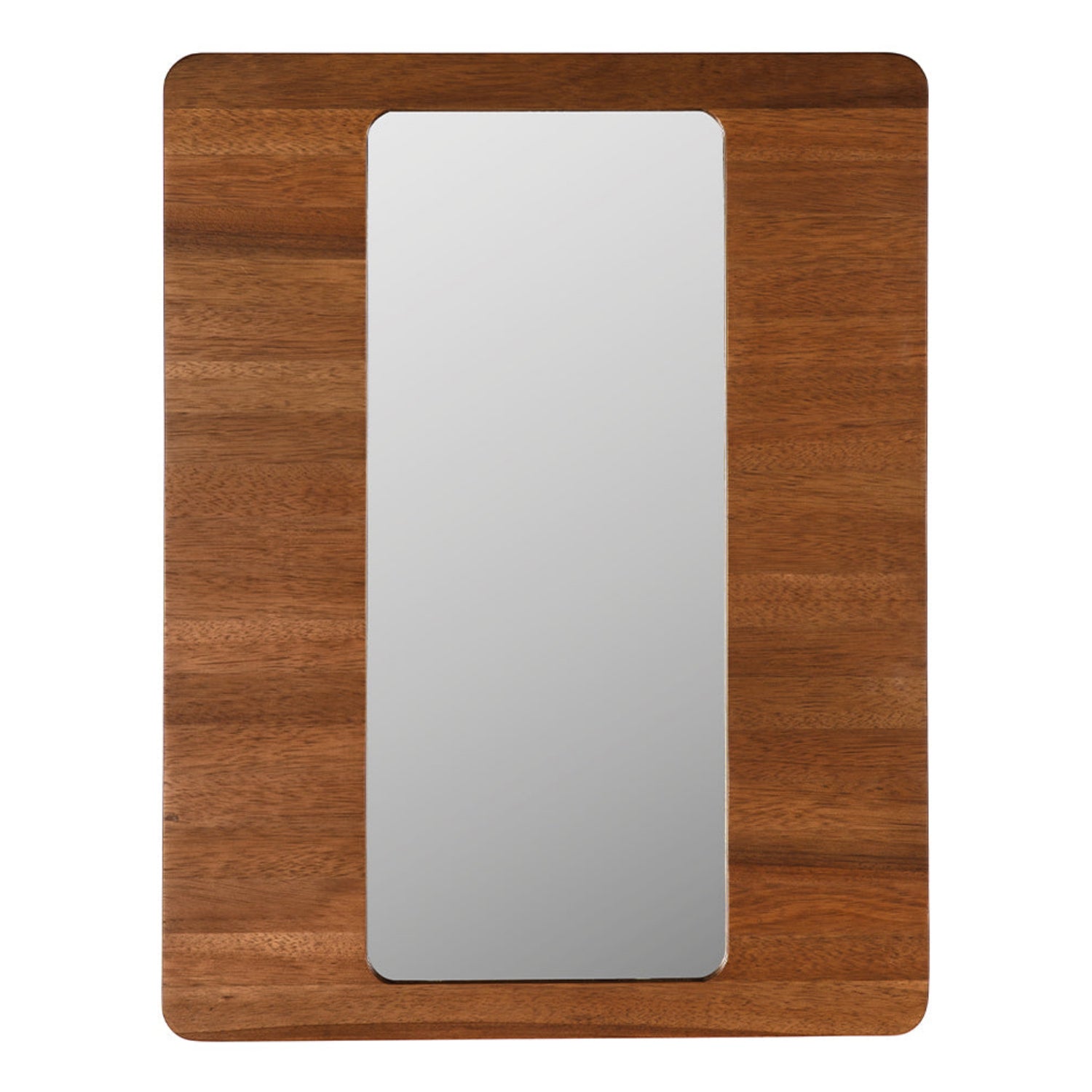 Noir Franklin Dark Walnut A Mirror in Dark Walnut finish
