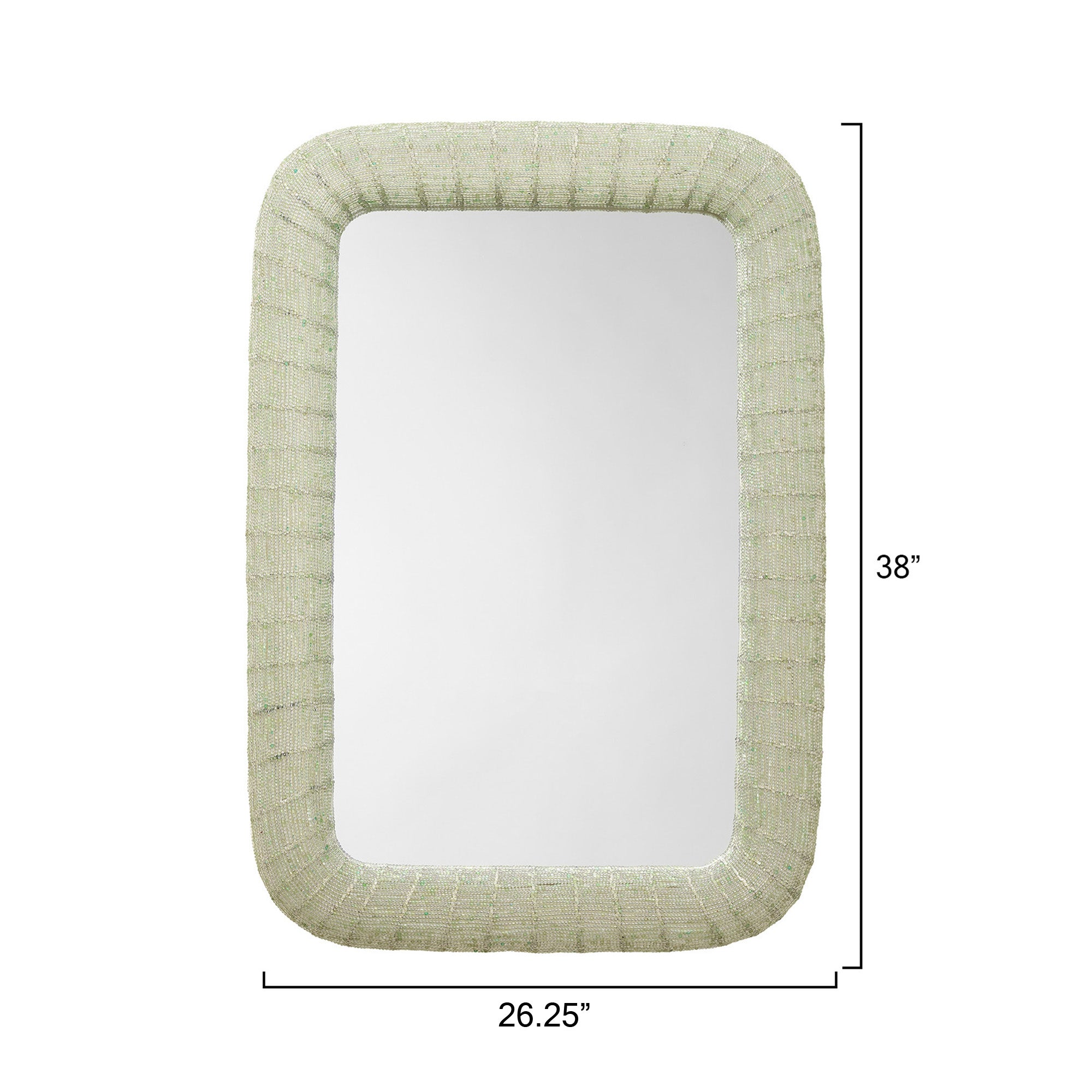 Jamie Young Confetti Green Extra Large Wall Mirror