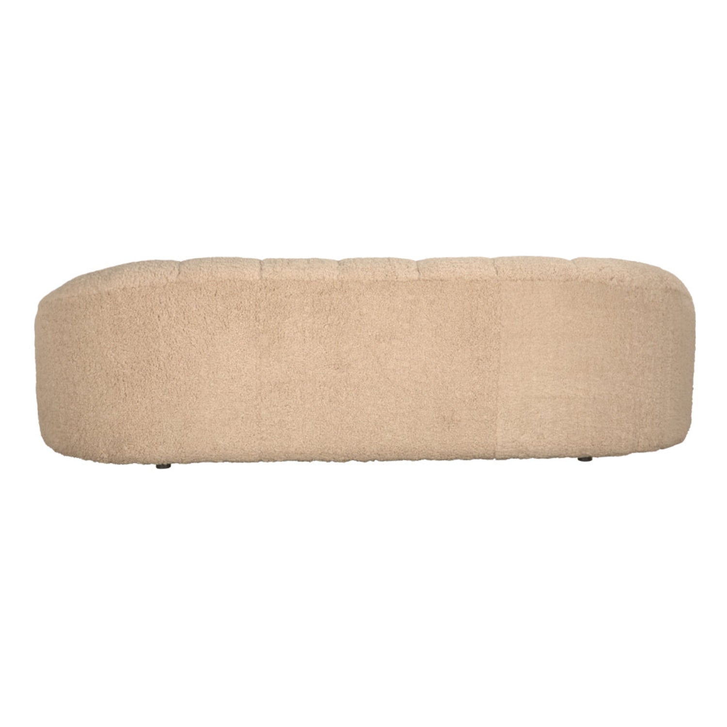 Noir Amadeus Camel Fabric Sofa measuring 95 in. wide