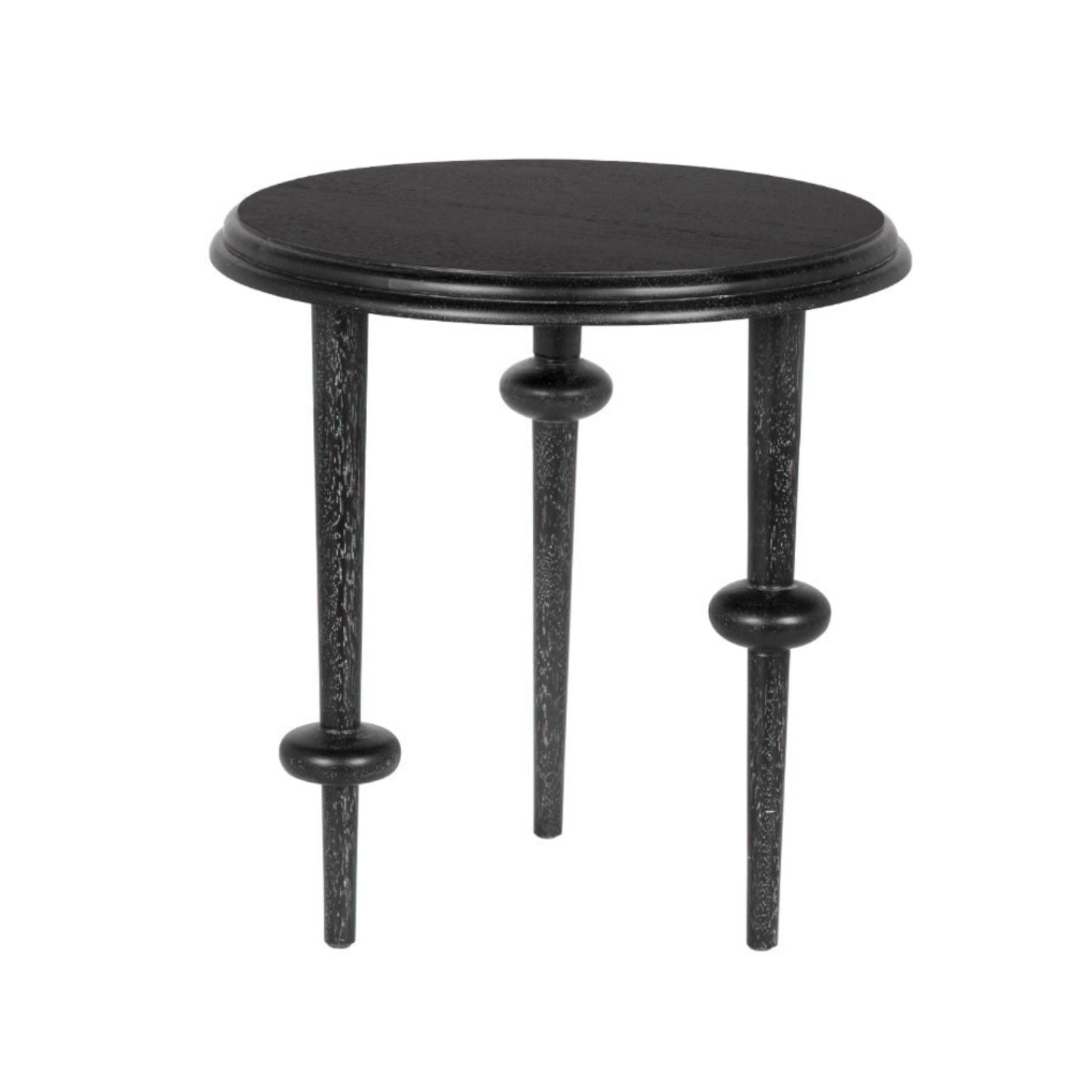 Noir Foster Black Walnut Side Table crafted from walnut