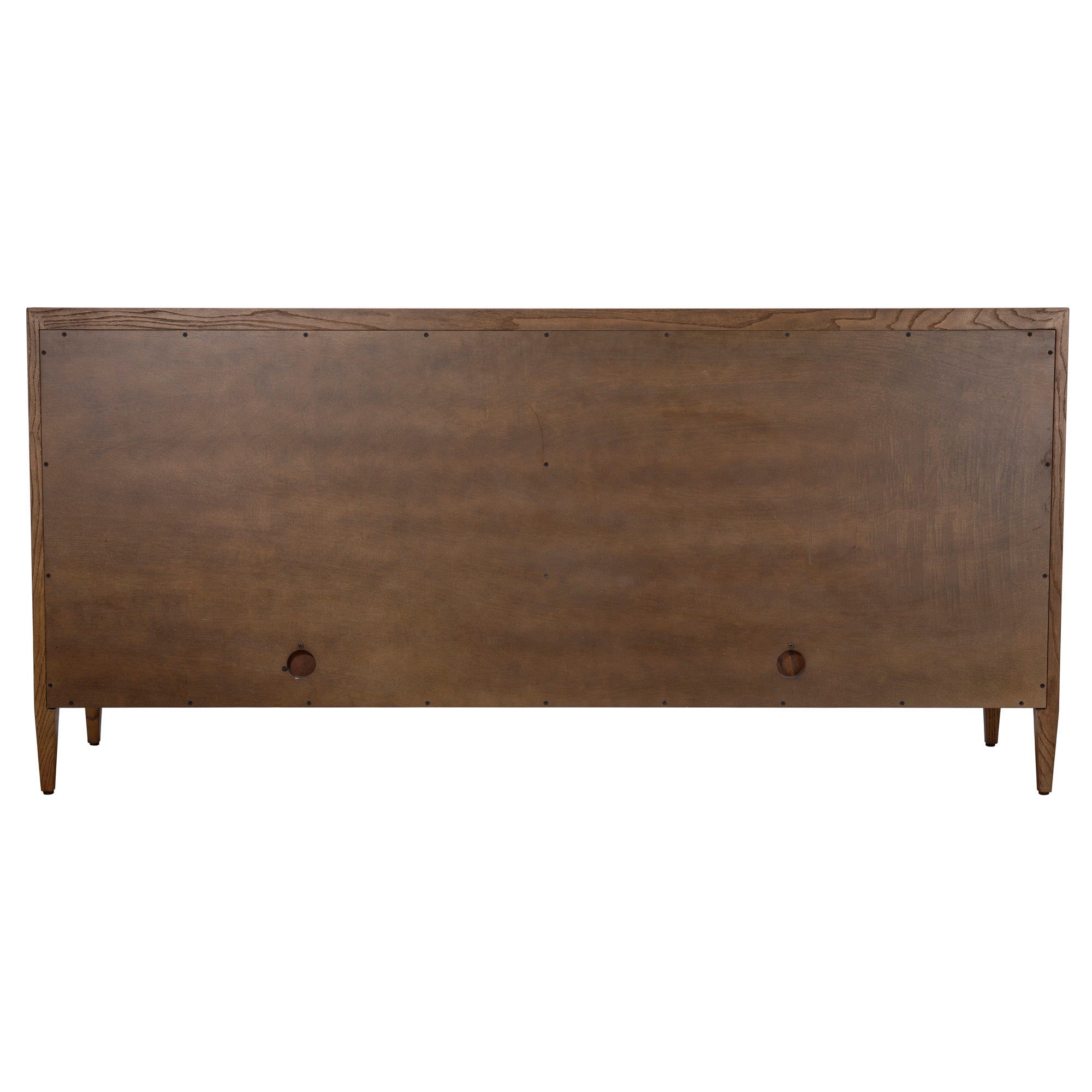 Jamie Young Landmark Brown Sugar Oak Four Door Credenza
