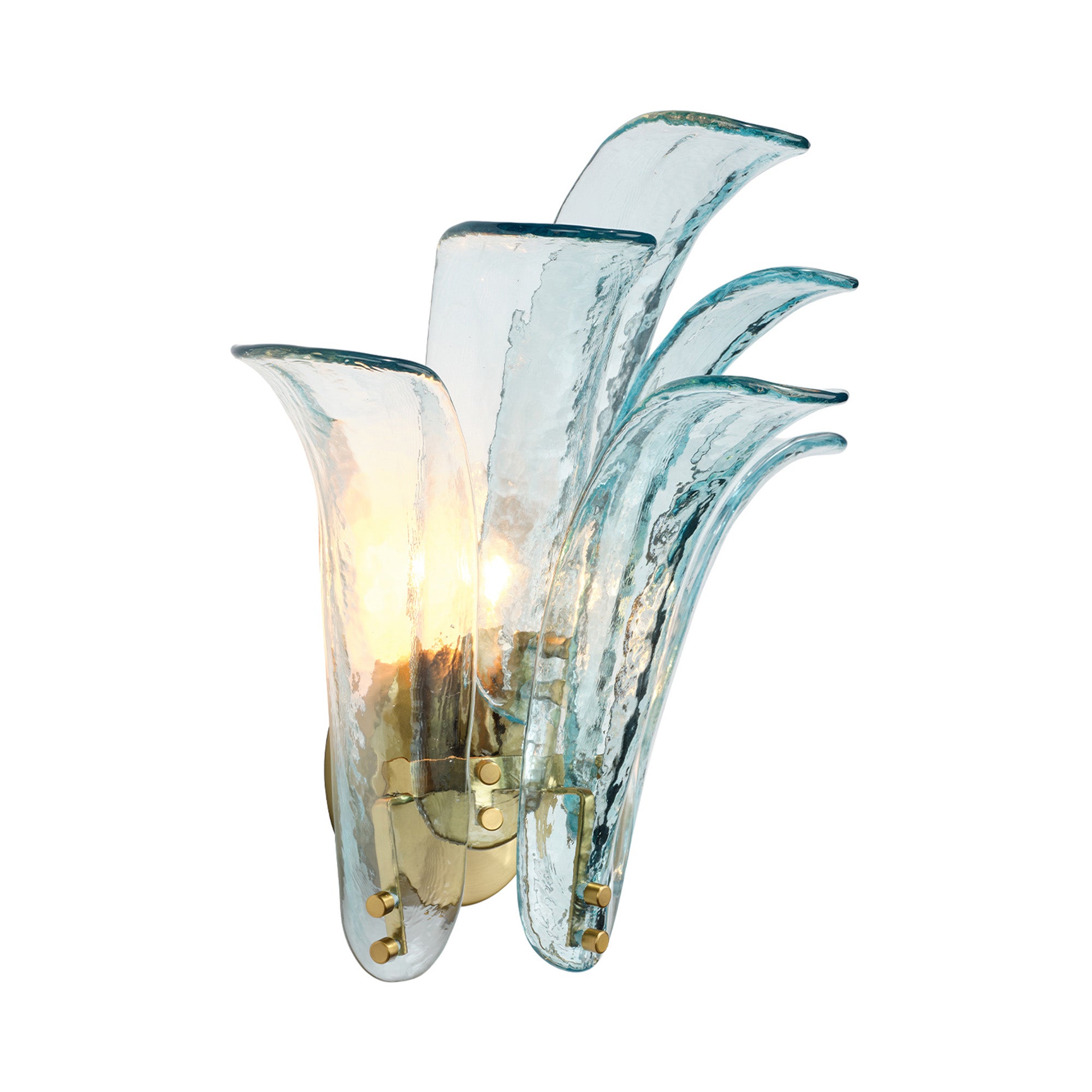 Jamie Young Cala Blue 1-Light Wall Sconce