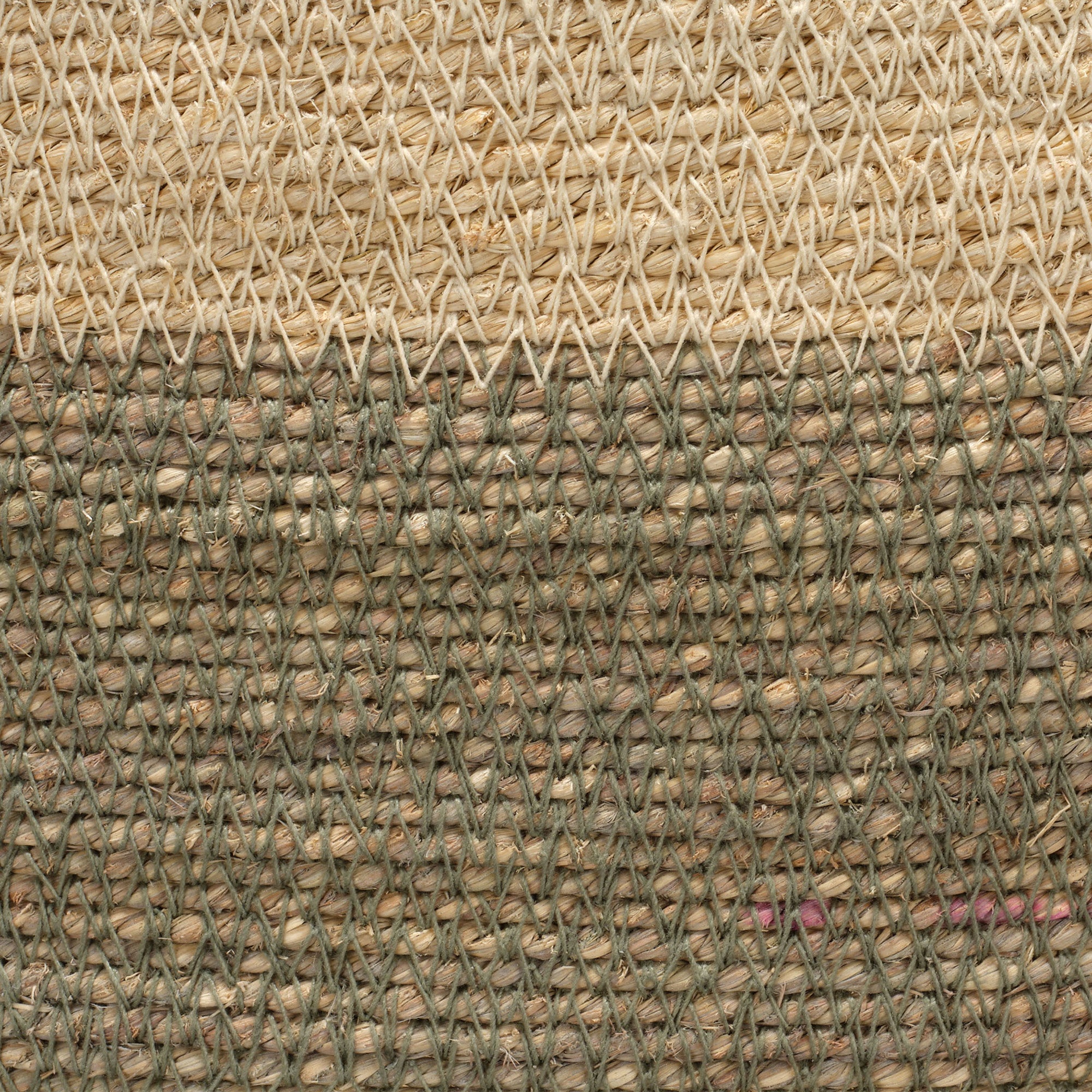Jamie Young Cricket Green Seagrass Wide Basket