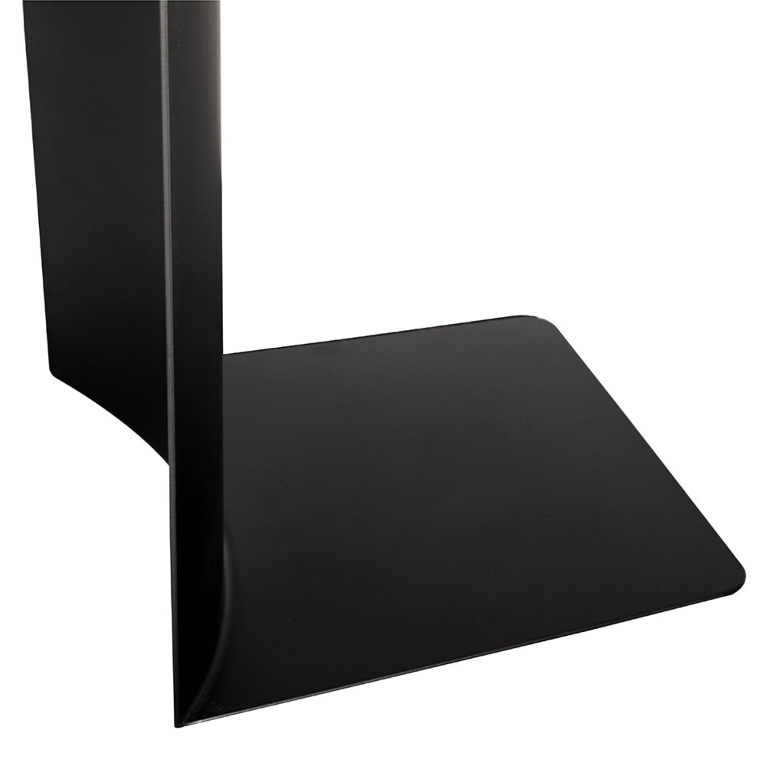 Noir Mulligan Side Table in matte black