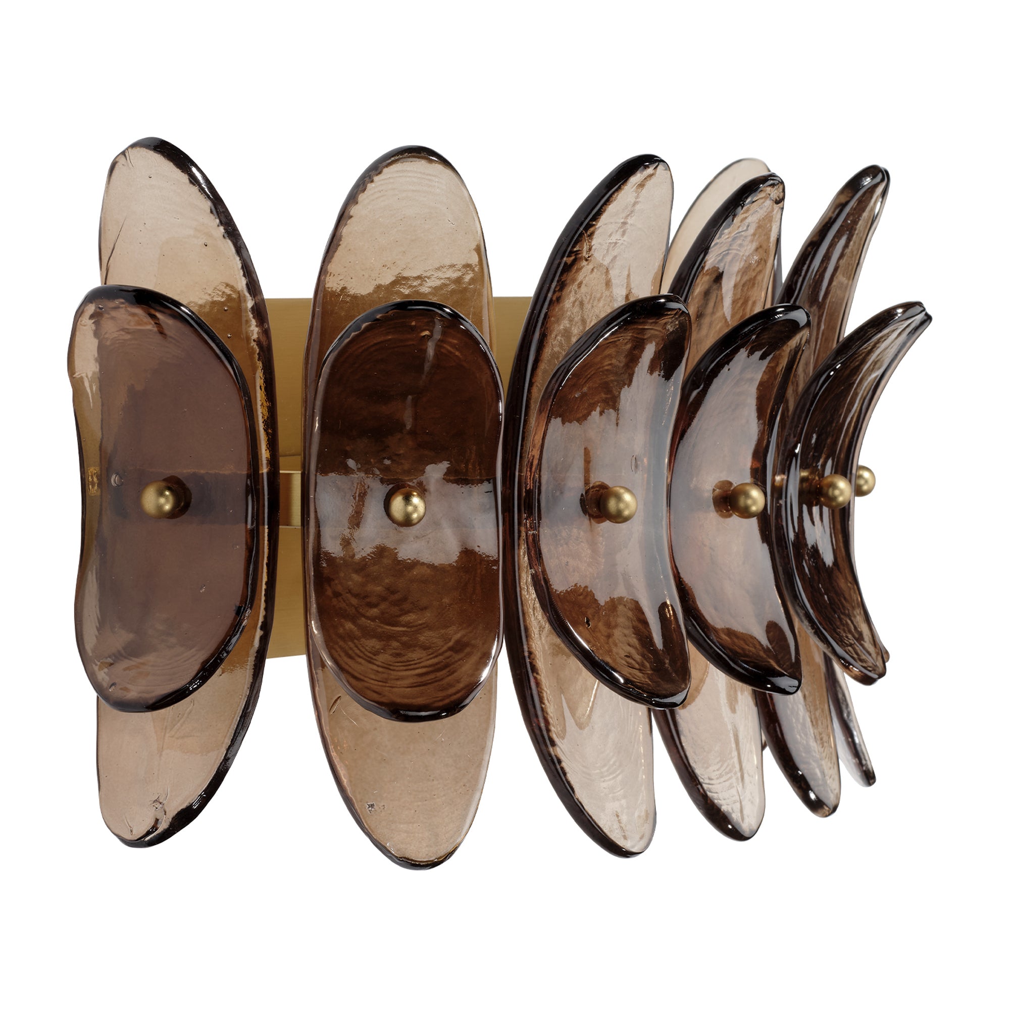 Jamie Young Coronet Taupe 1-Light Wall Sconce
