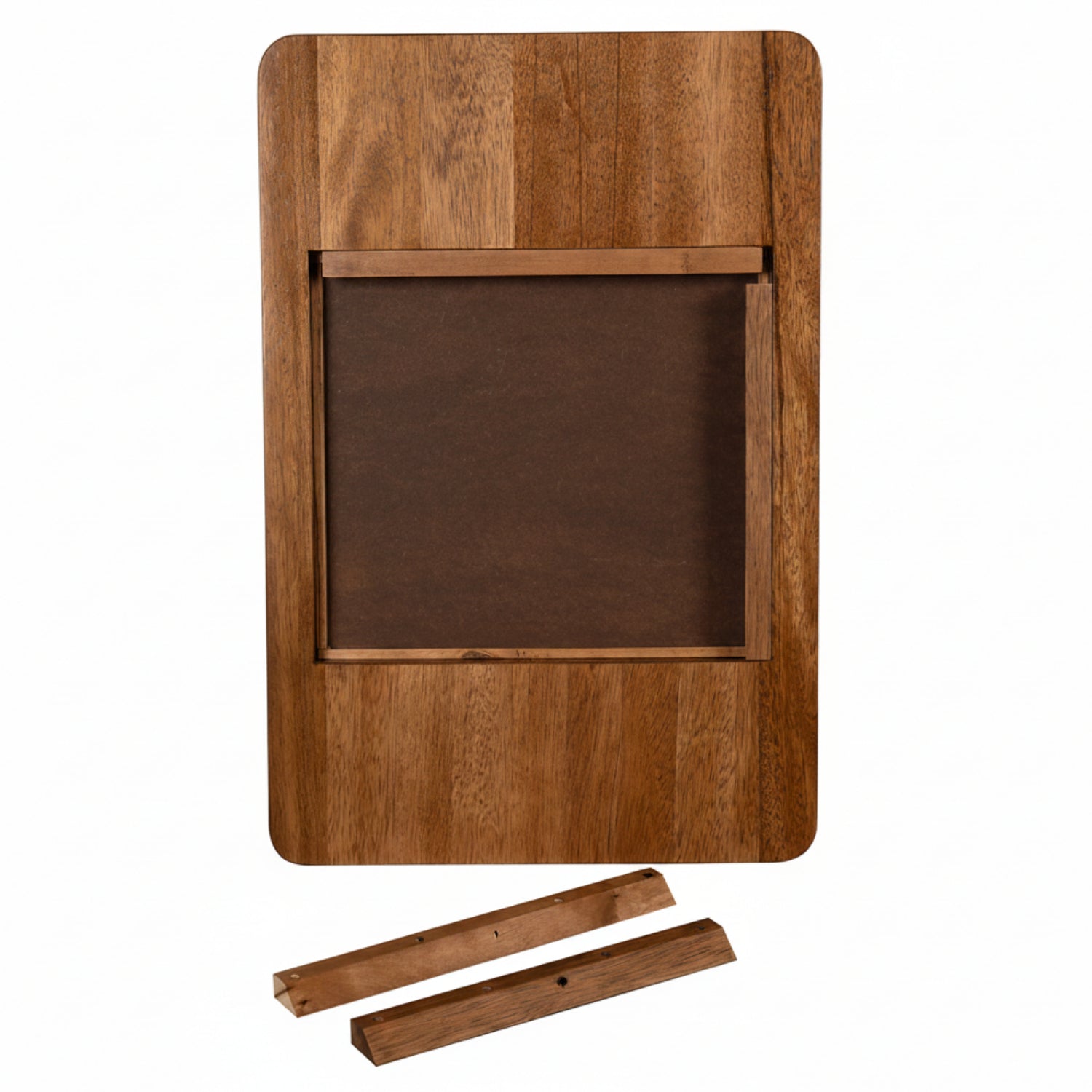 Noir Franklin Dark Walnut B Mirror shown in Dark Walnut