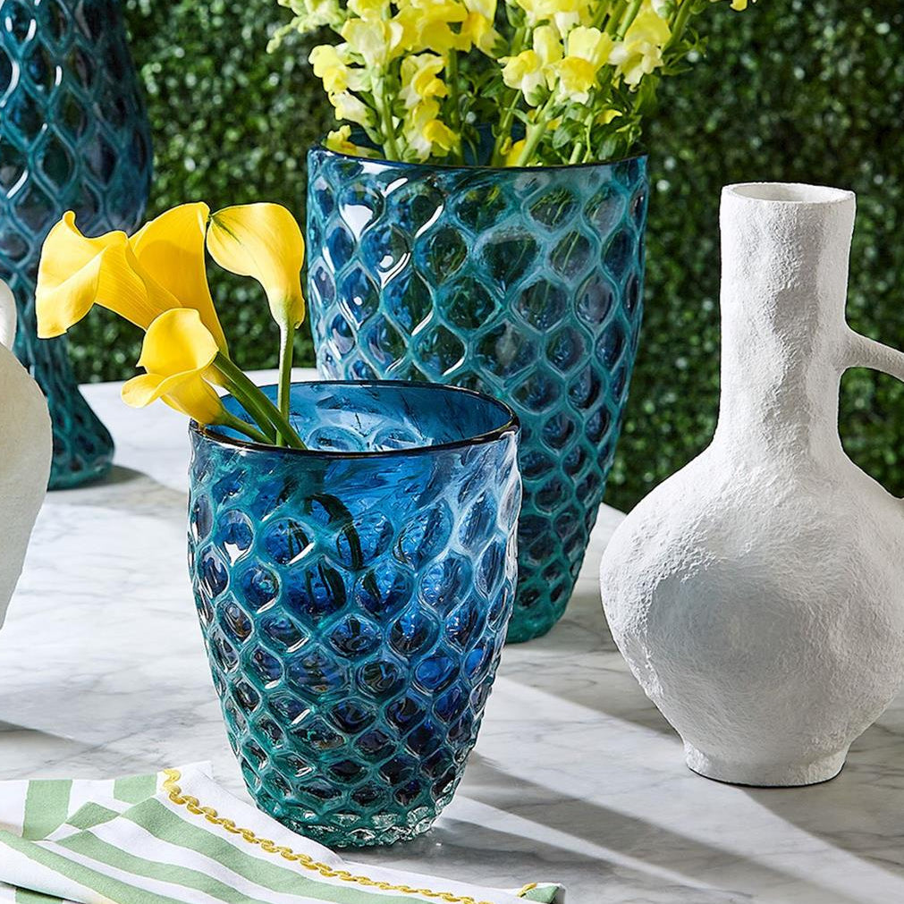 Antiqued Vase Set of 2