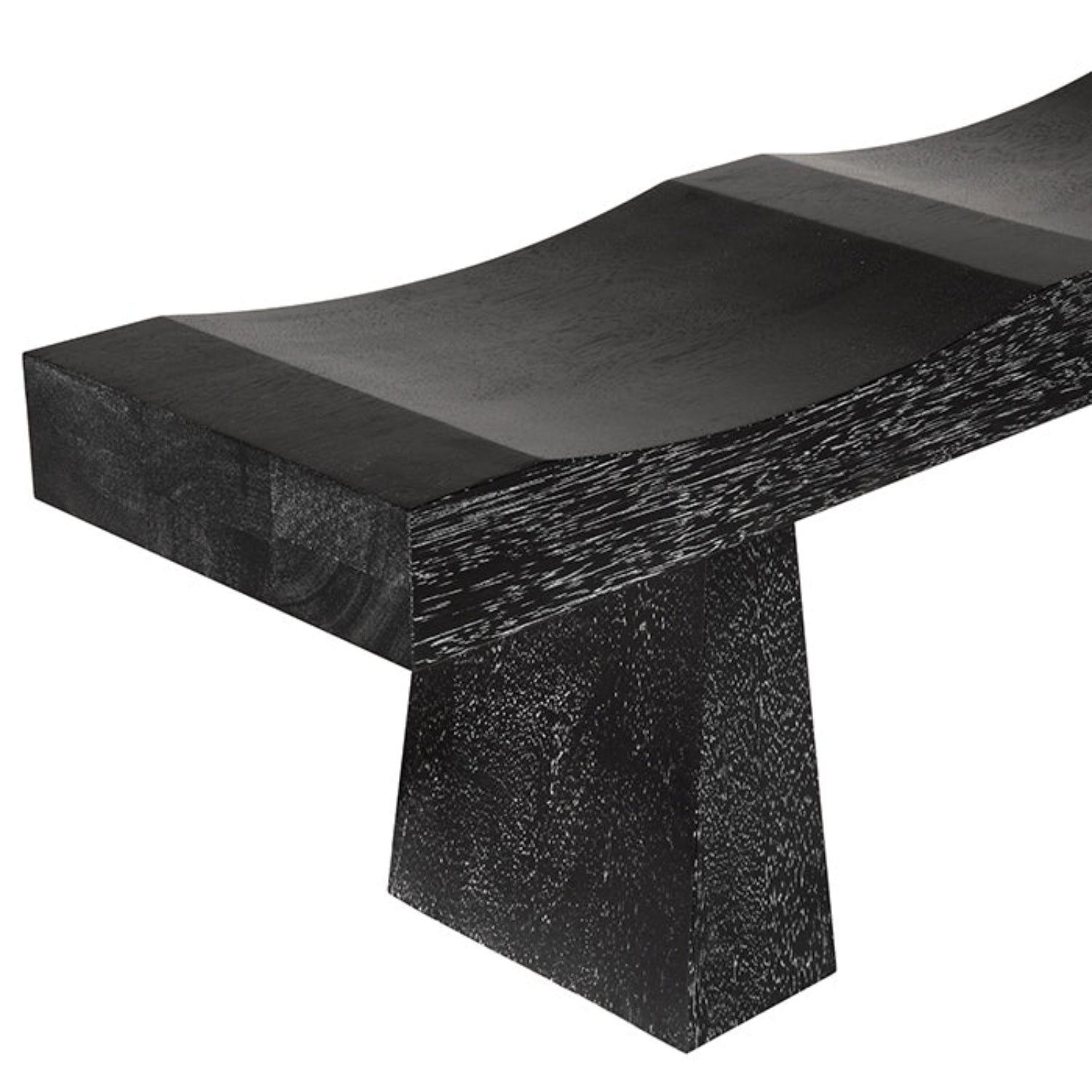 Shibumi Black Walnut Bench crafted from walnut