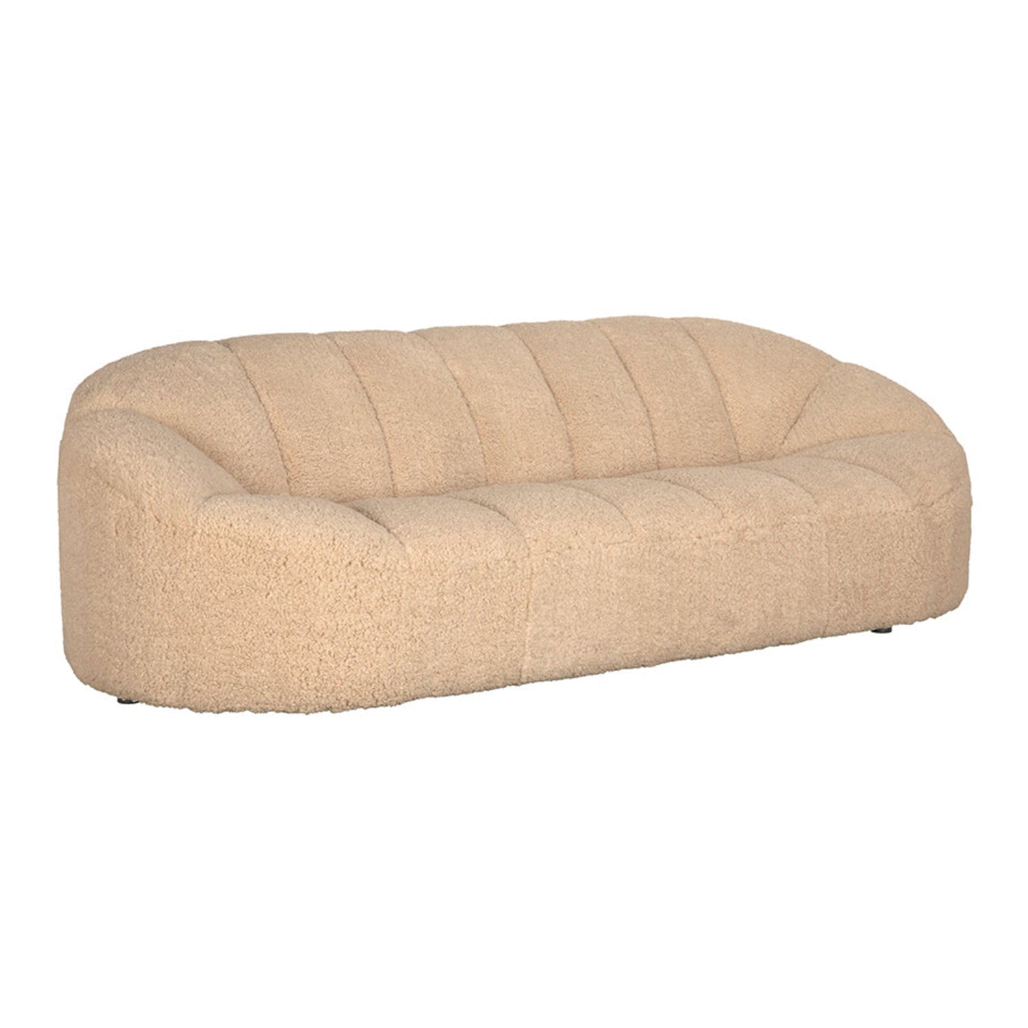 Noir Amadeus Camel Fabric Sofa