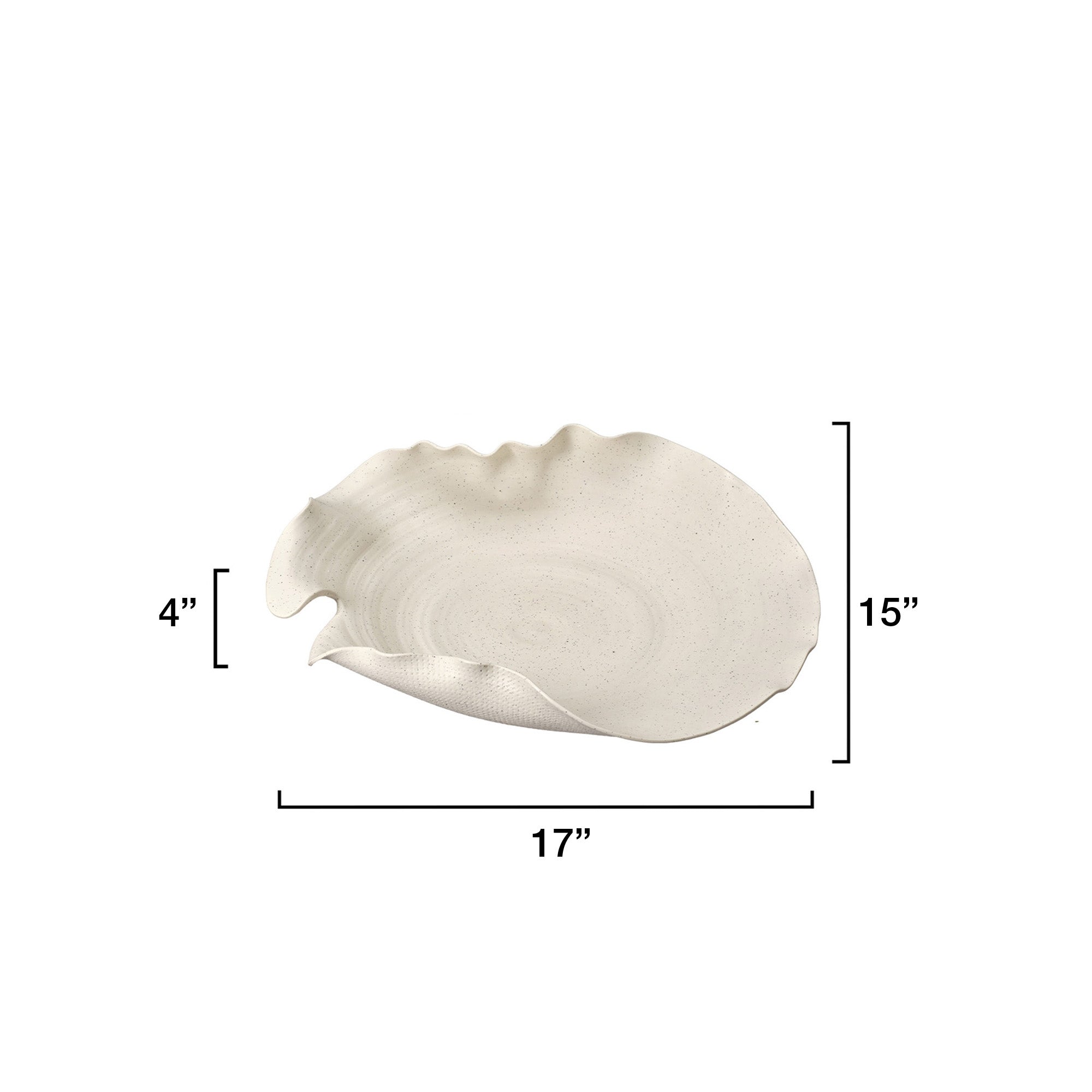 Jamie Young Whisper White Porcelain Bowl