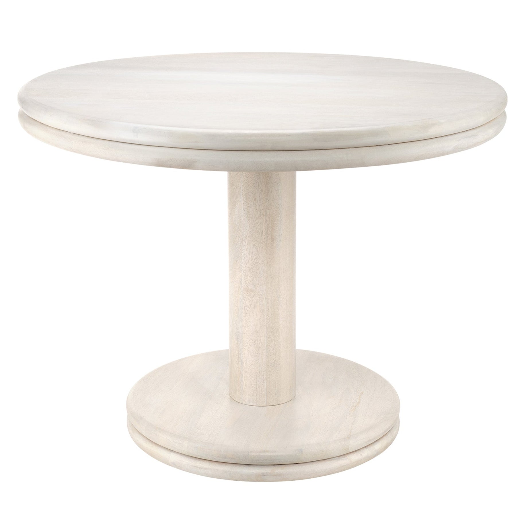 Jamie Young Bourbon Off-White Mango Wood Bistro Table