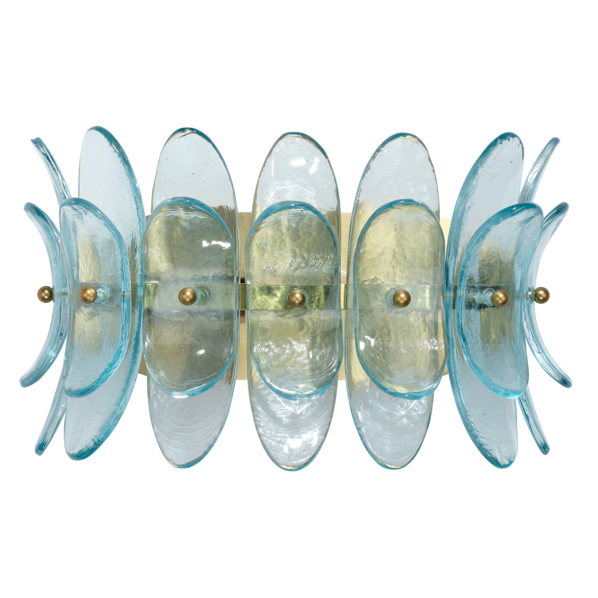 Jamie Young Coronet Blue 1-Light Wall Sconce