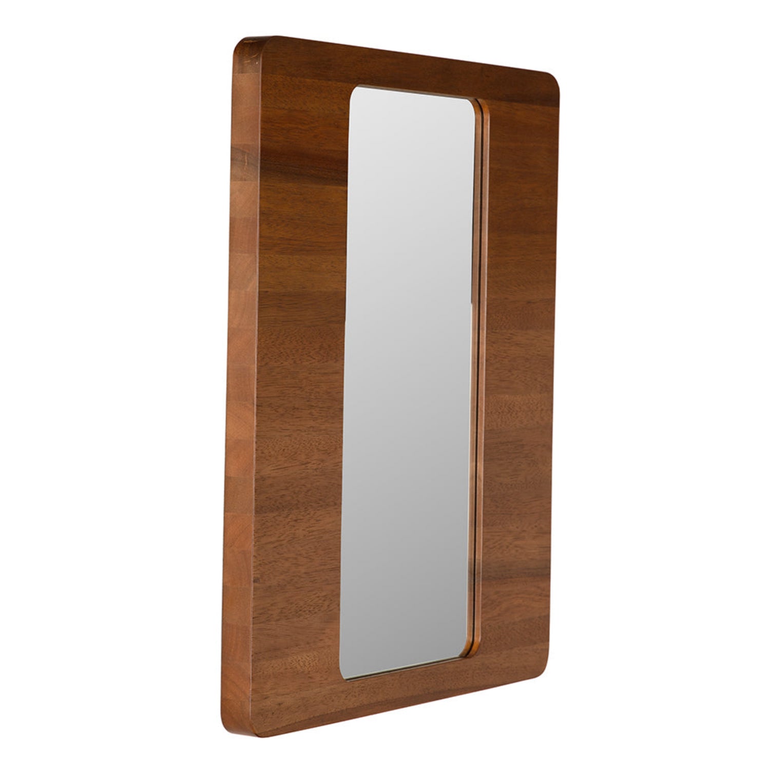 Noir Franklin Dark Walnut A Mirror crafted from walnut and mirror