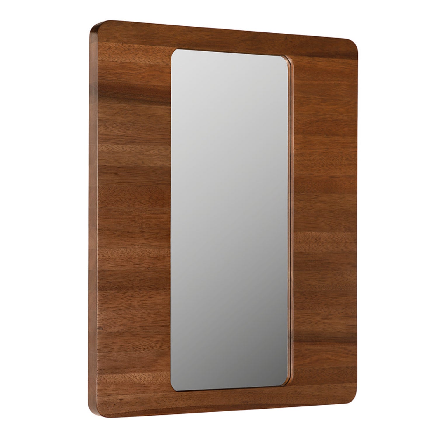Noir Franklin Dark Walnut A Mirror