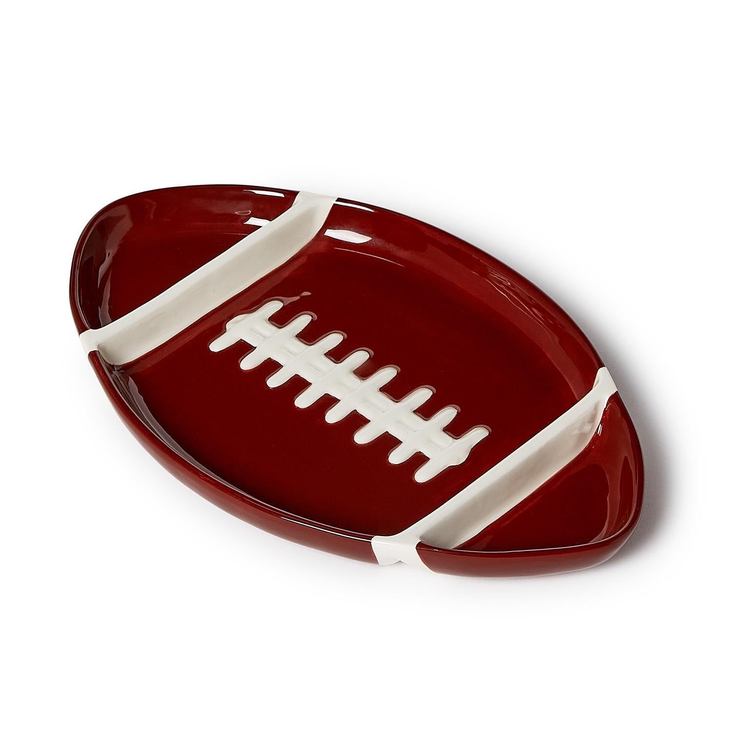 Football Sectional Serving Platter