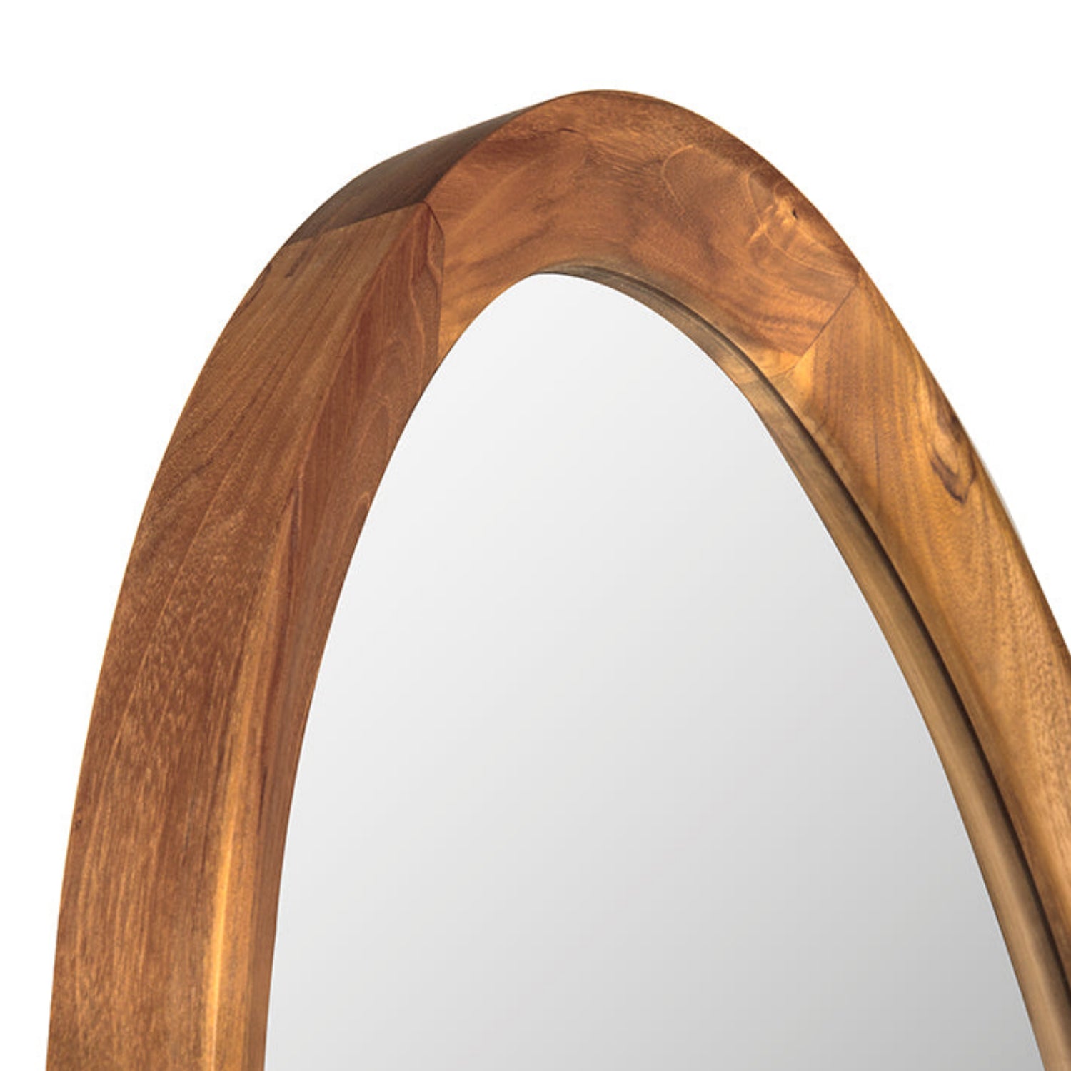 Chloe Teak Mirror crafted from teak and mirror