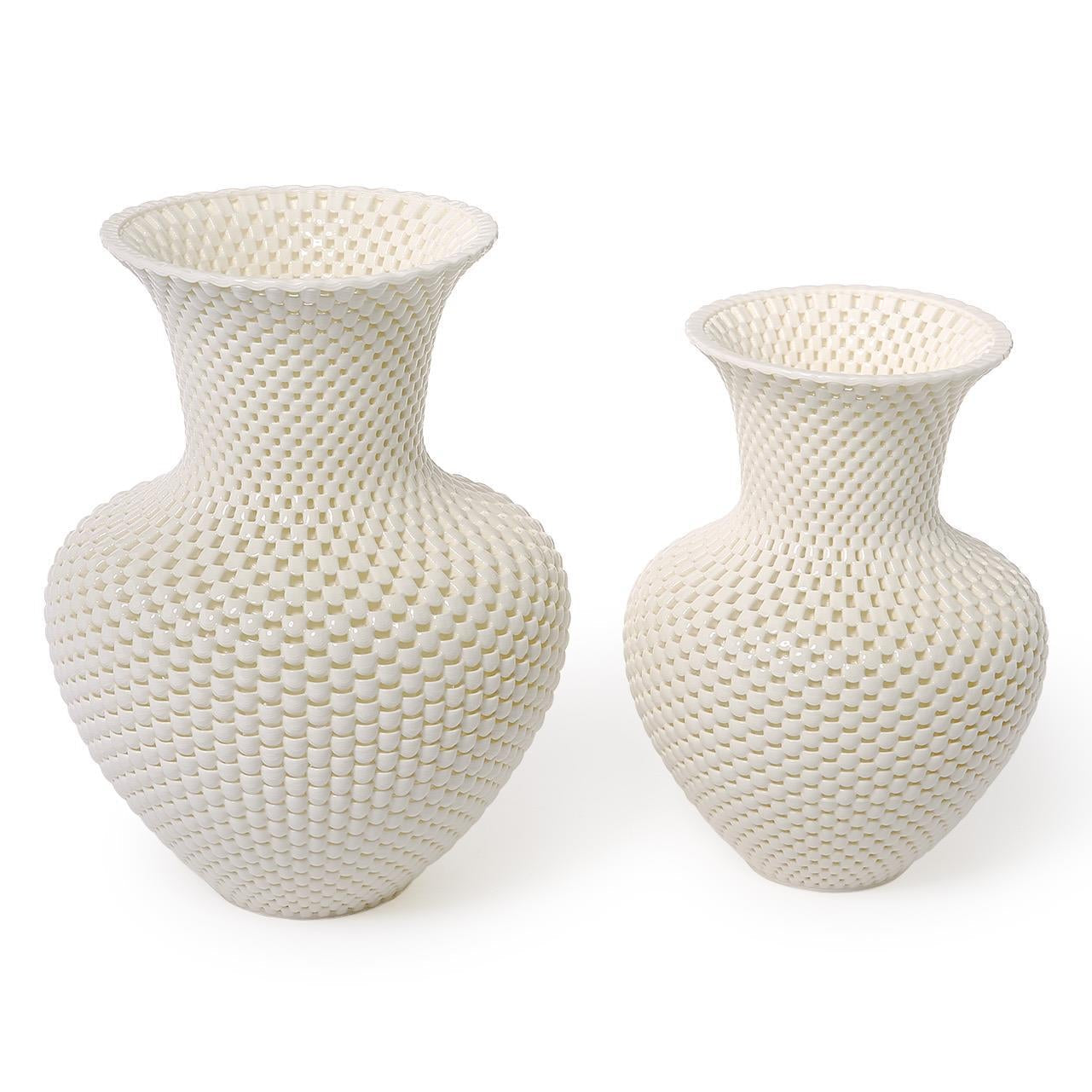 Filigree Vase Set of 2