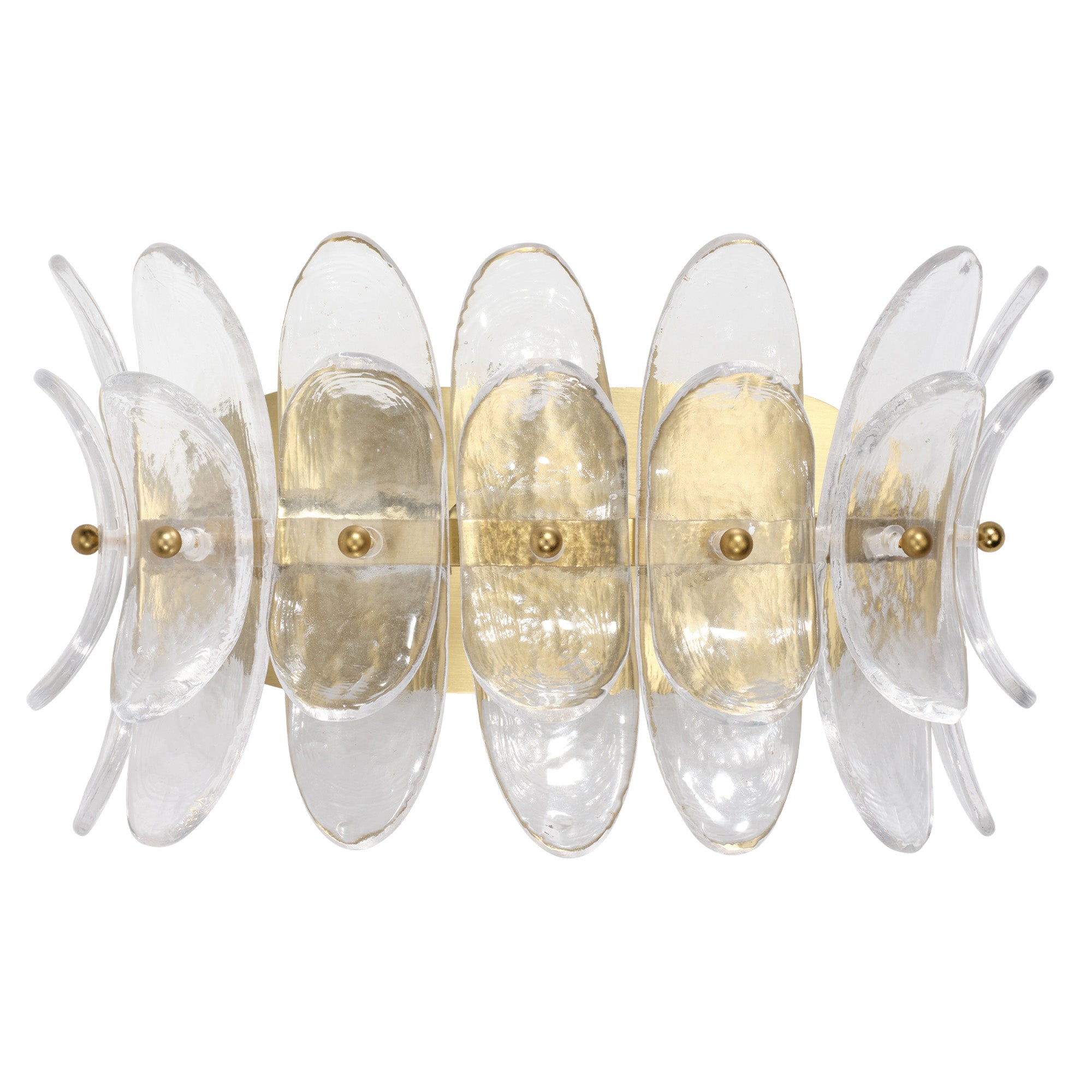 Jamie Young Coronet 1-Light Clear Wall Sconce