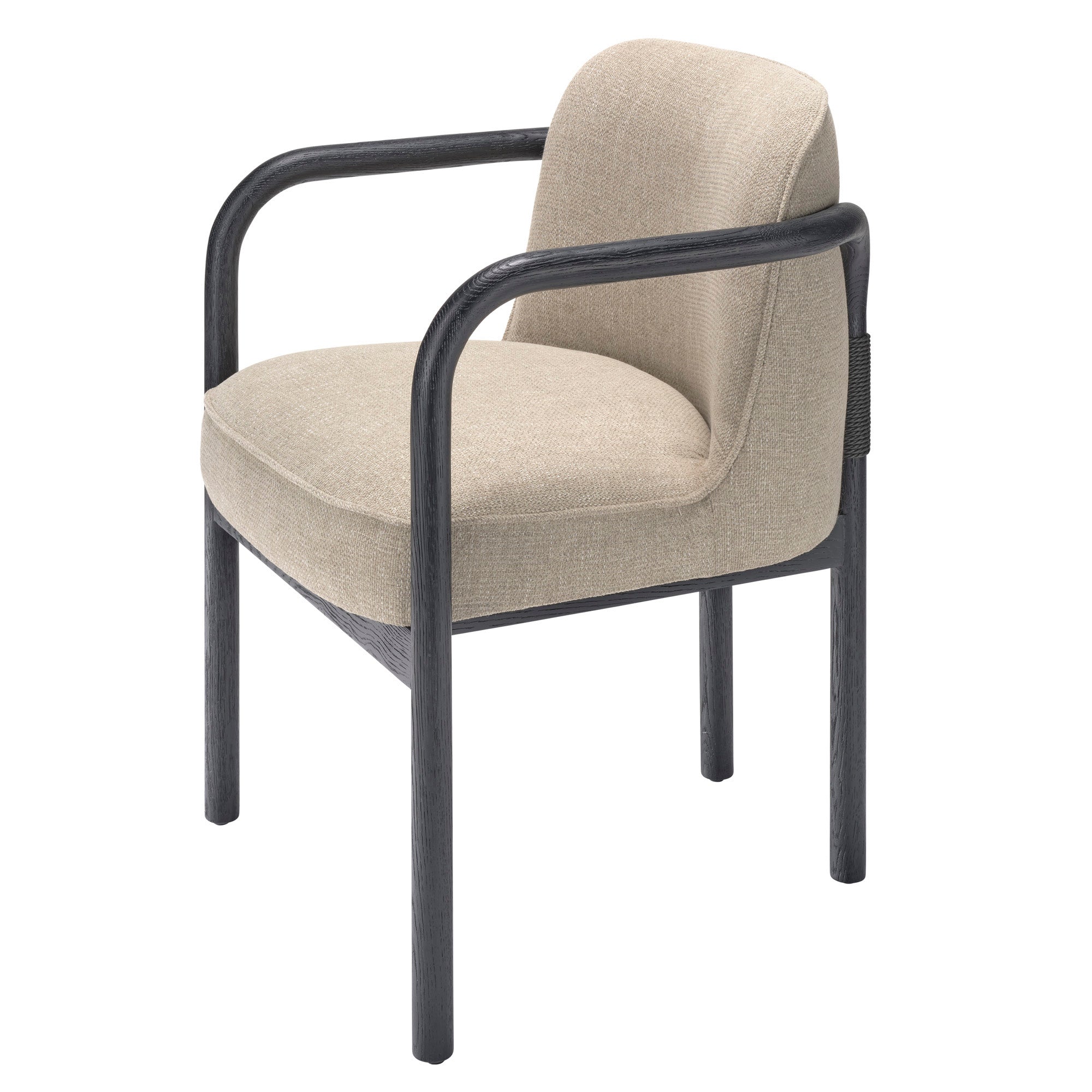 Jamie Young Tether Ebony Oak Dining Chair