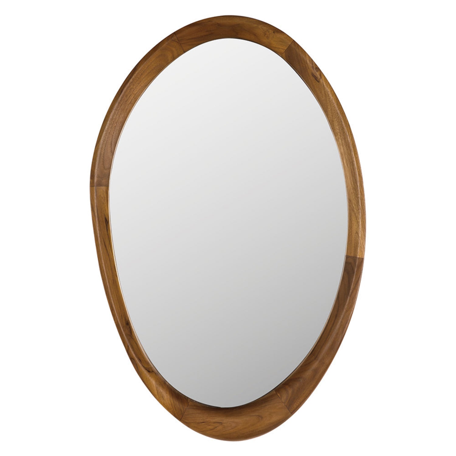 Noir Chloe Teak Mirror