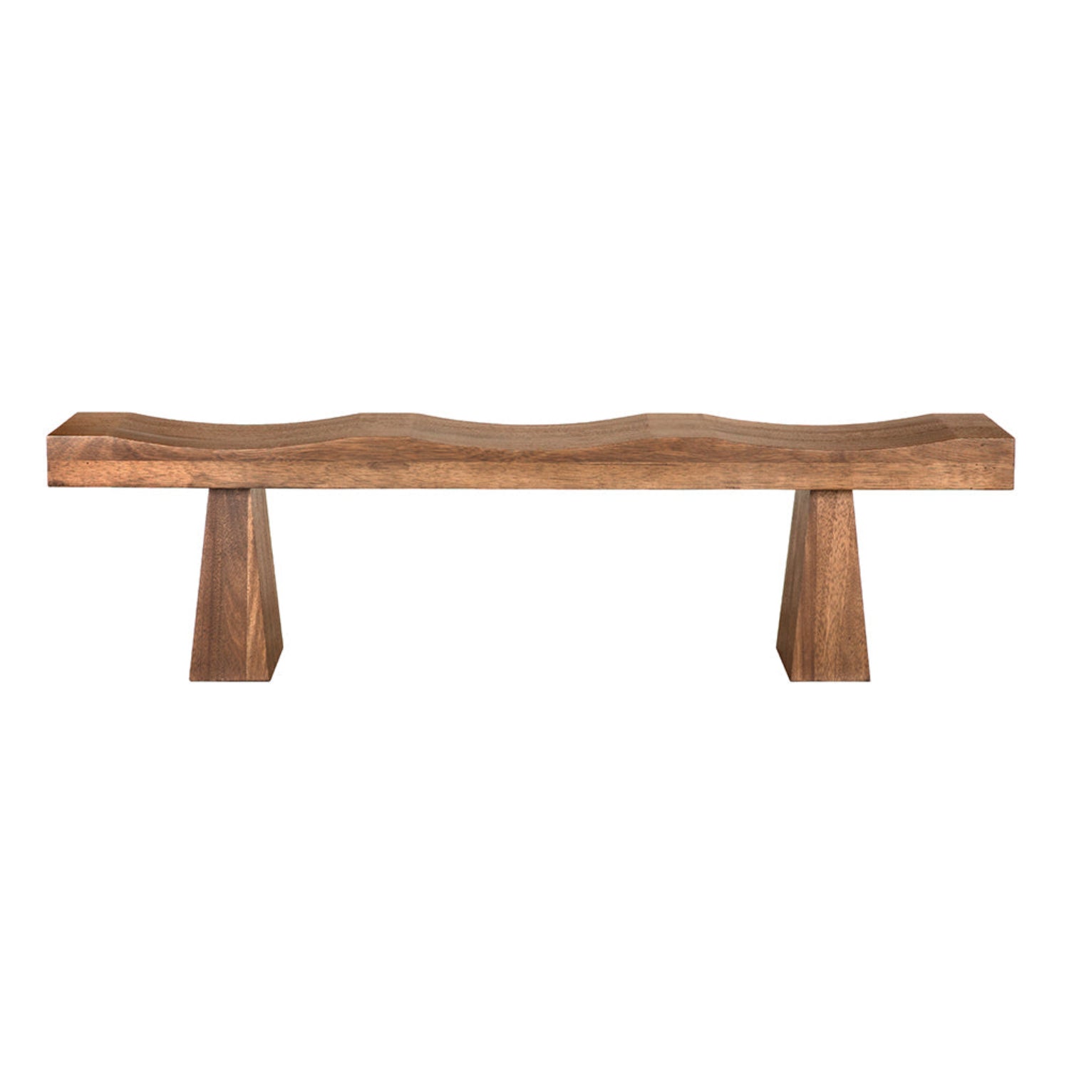 Shibumi Dark Walnut Bench finished in Dark Walnut