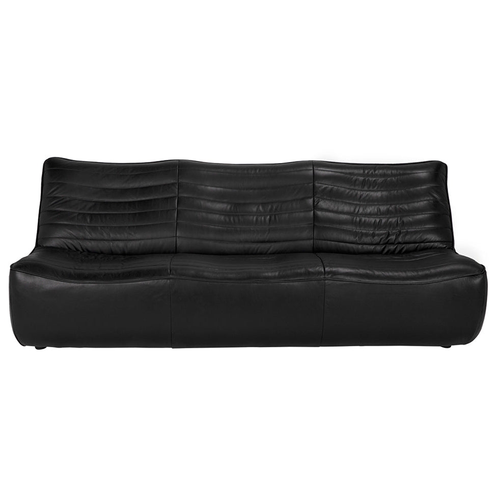 Noir McClain 3 Seater, classic mid-century profile