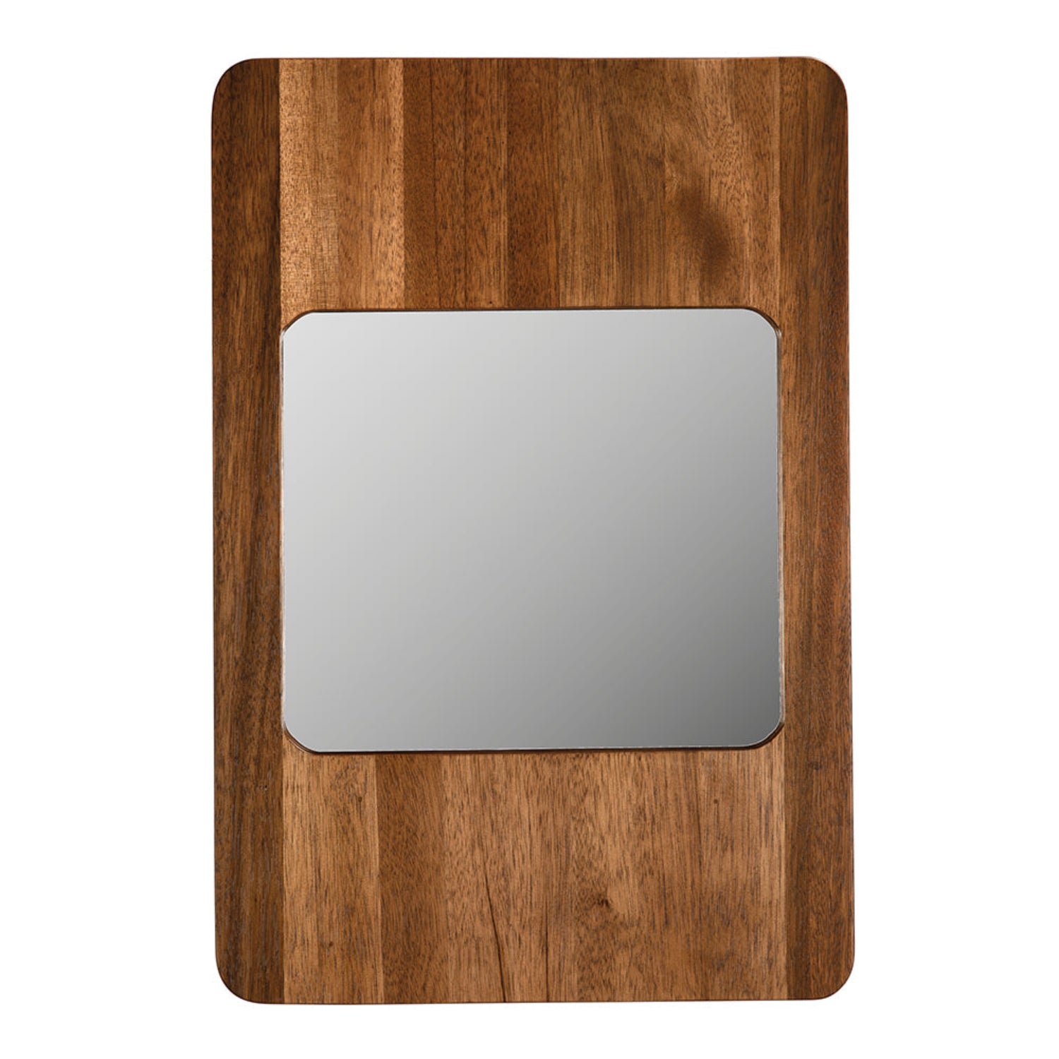 Noir Franklin Dark Walnut B Mirror in Dark Walnut finish