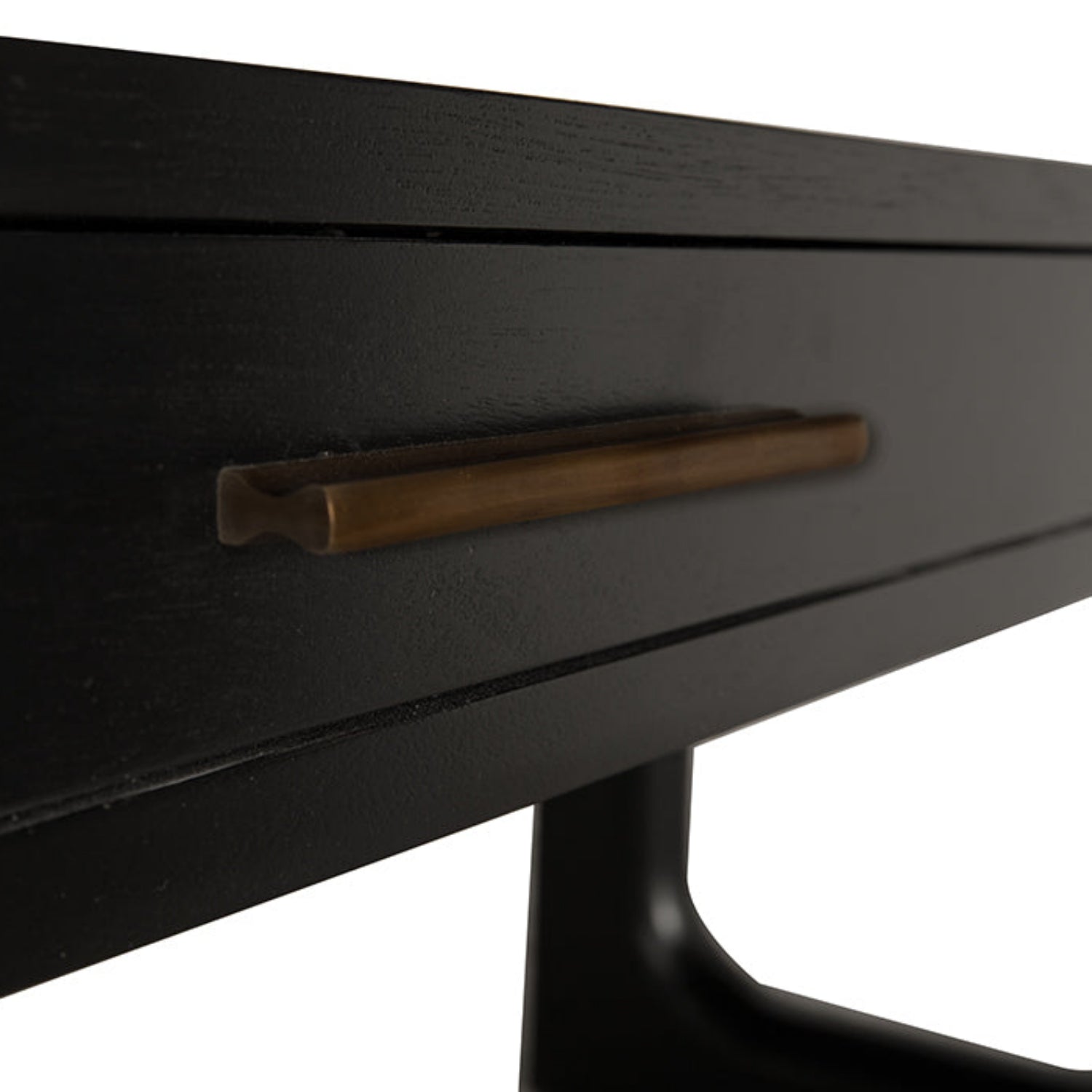 Kirk Desk with hand rubbed black finish