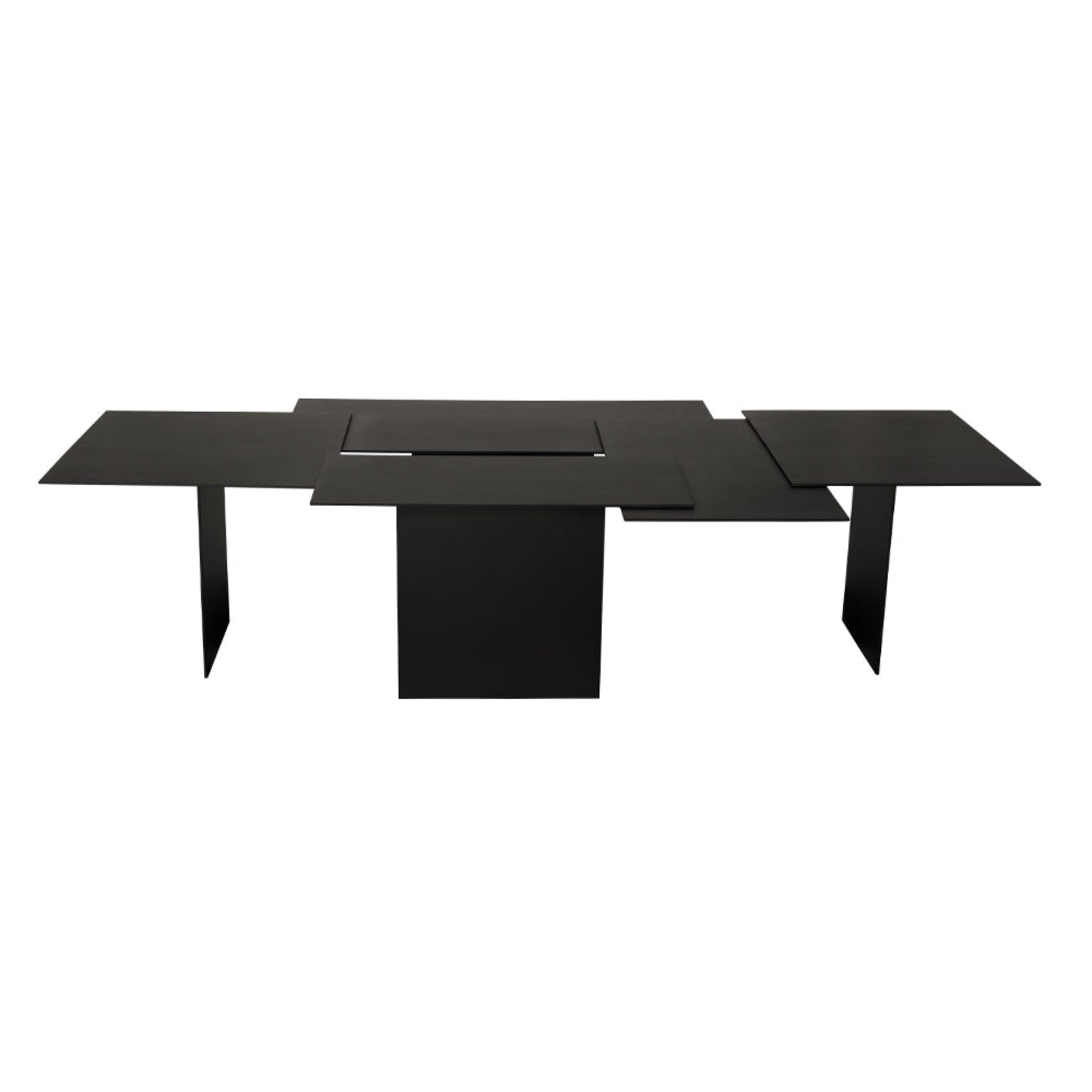 Delphi Coffee Table in matte black iron