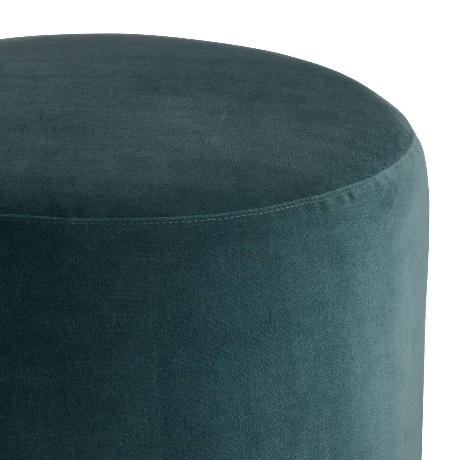 Arteriors Avalon Swivel Ottoman Aegean Performance Velvet
