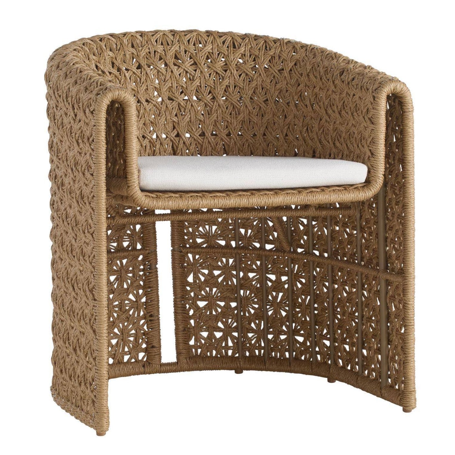 Arteriors Iggy Performance Boucle Outdoor Chair