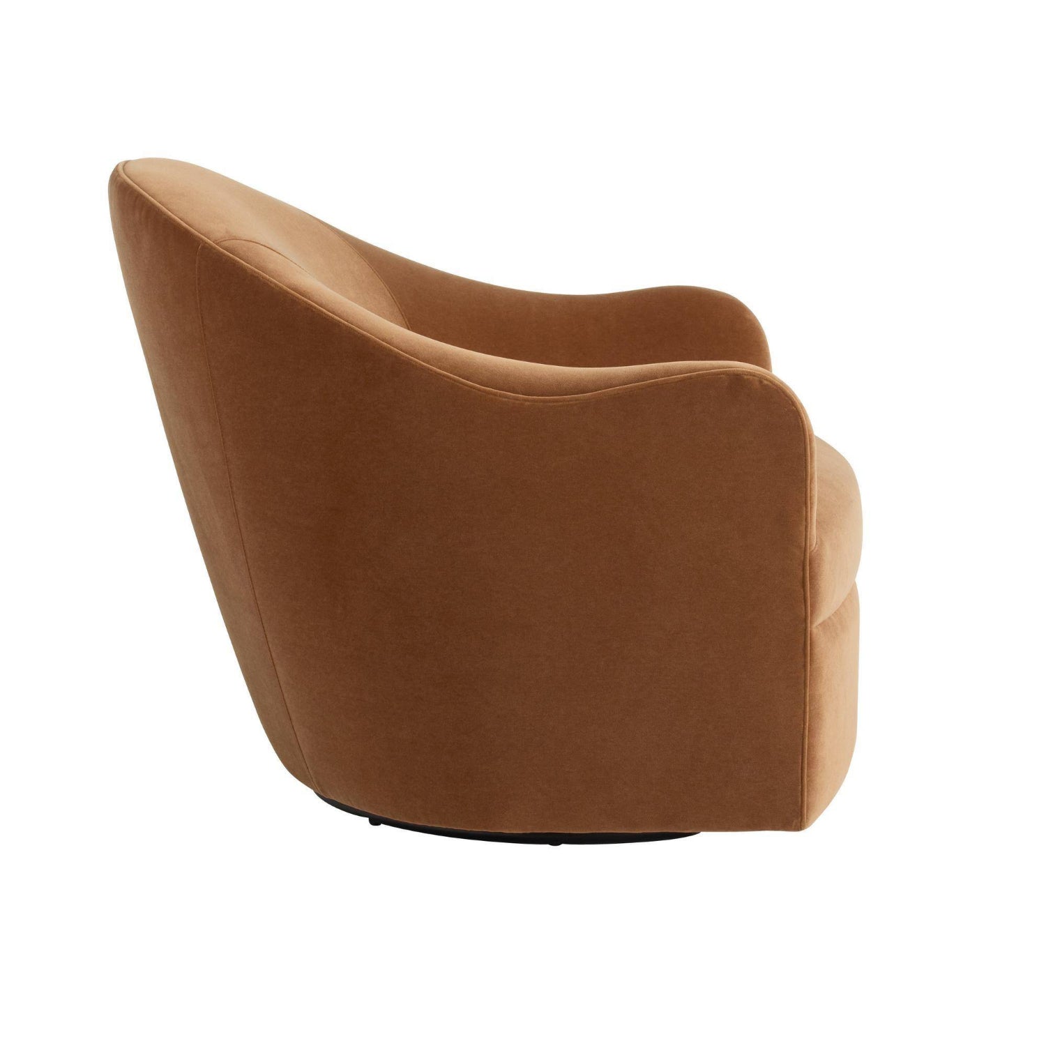 Arteriors Delfino Cider Performance Velvet Swivel Chair