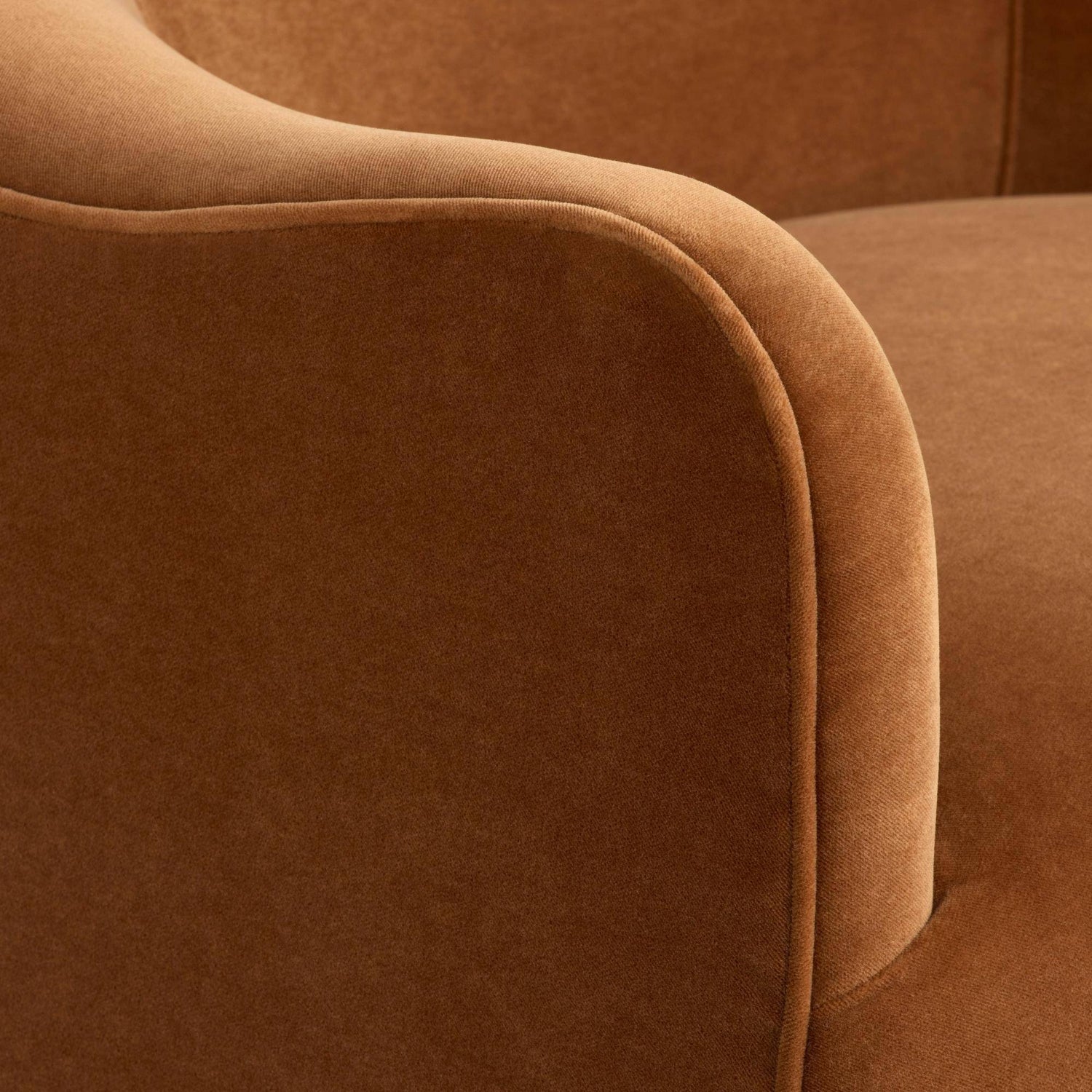 Arteriors Delfino Cider Performance Velvet Swivel Chair