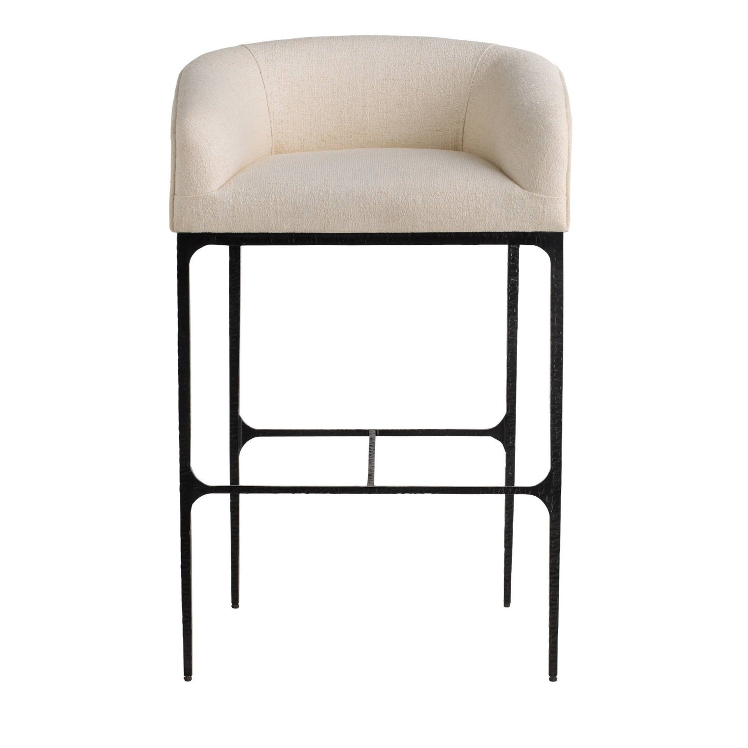 Arteriors Osbourne Oxford White Bar Stool