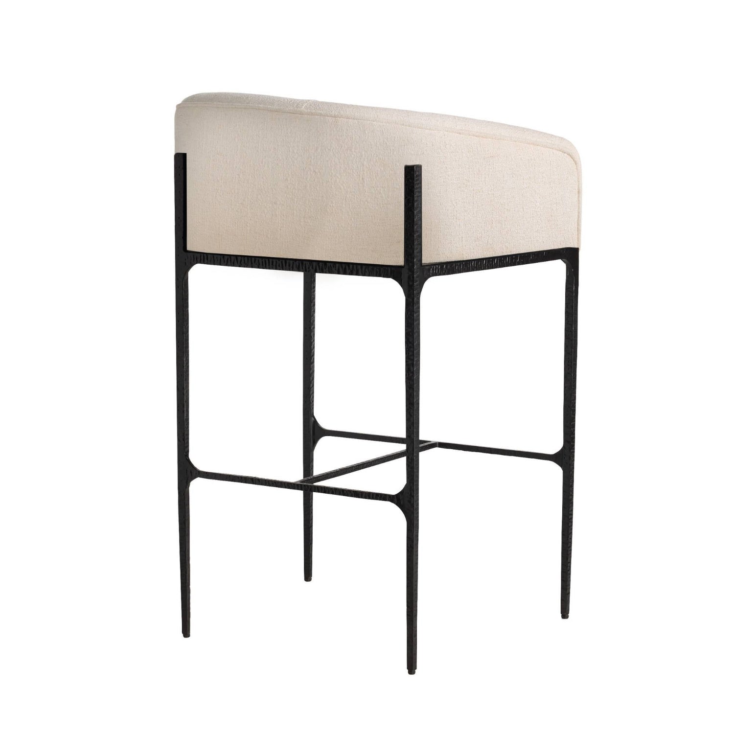 Arteriors Osbourne Oxford White Bar Stool