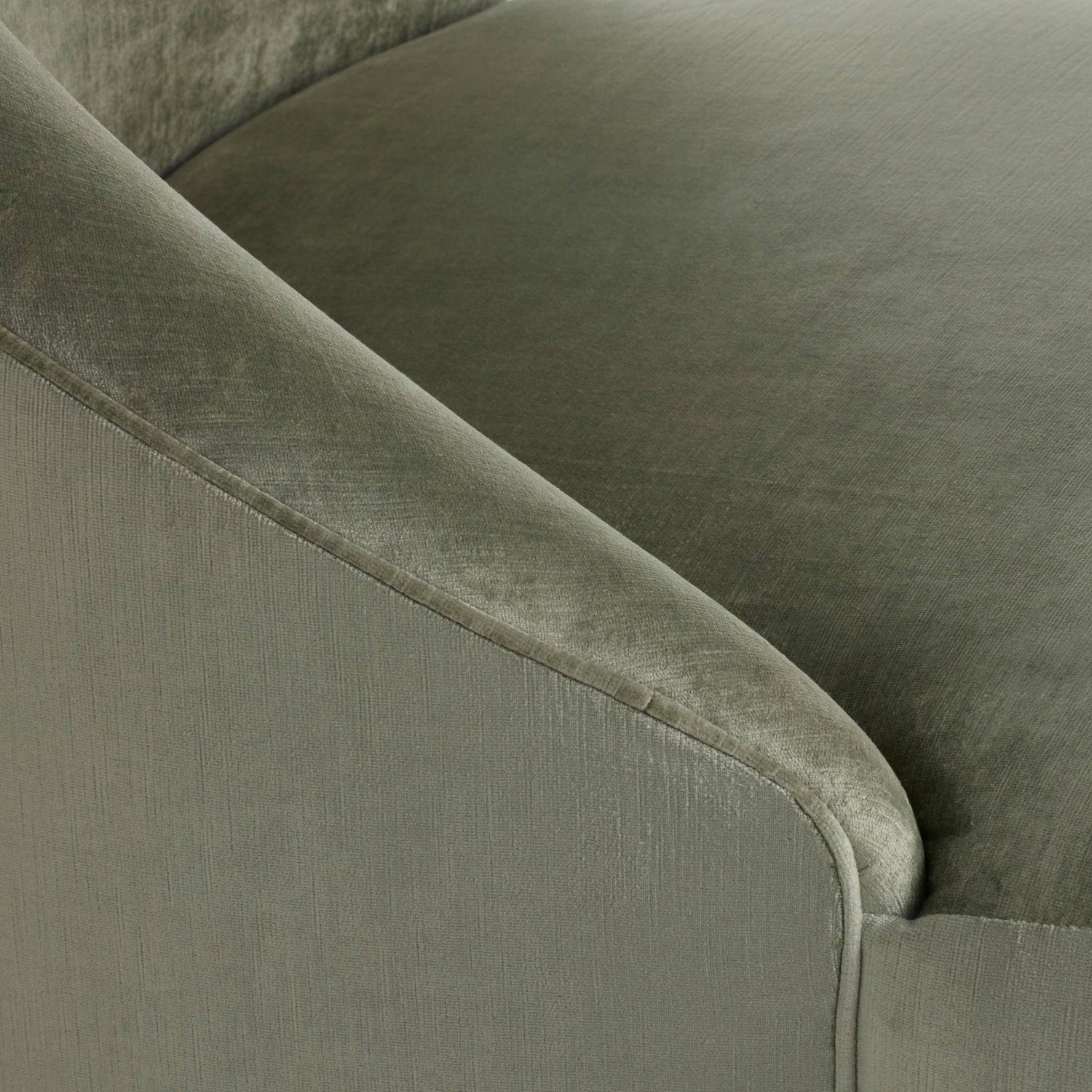 Arteriors Selene Sage Performance Velvet Chaise