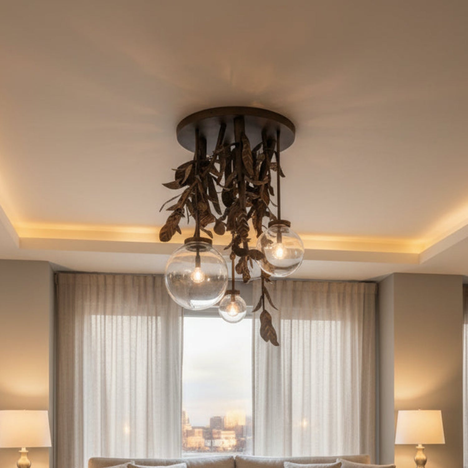 Arteriors Will O' the Wisp Multi-Port Chandelier