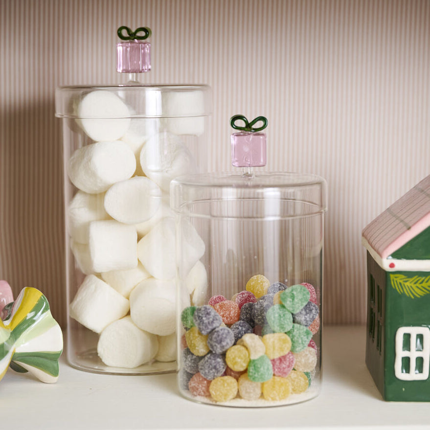 Gifty Glass Canister Set of 2