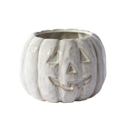 Pumpkin Glazed Pot Set of 2