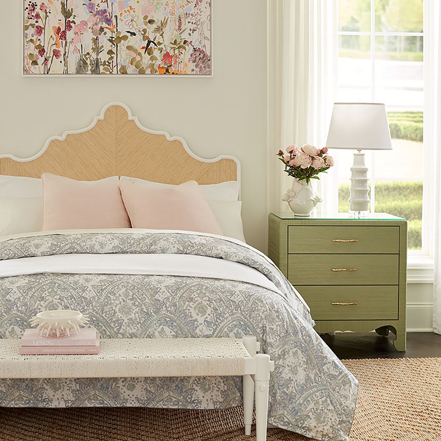 Villa and House Gianna 3 Drawer End Table