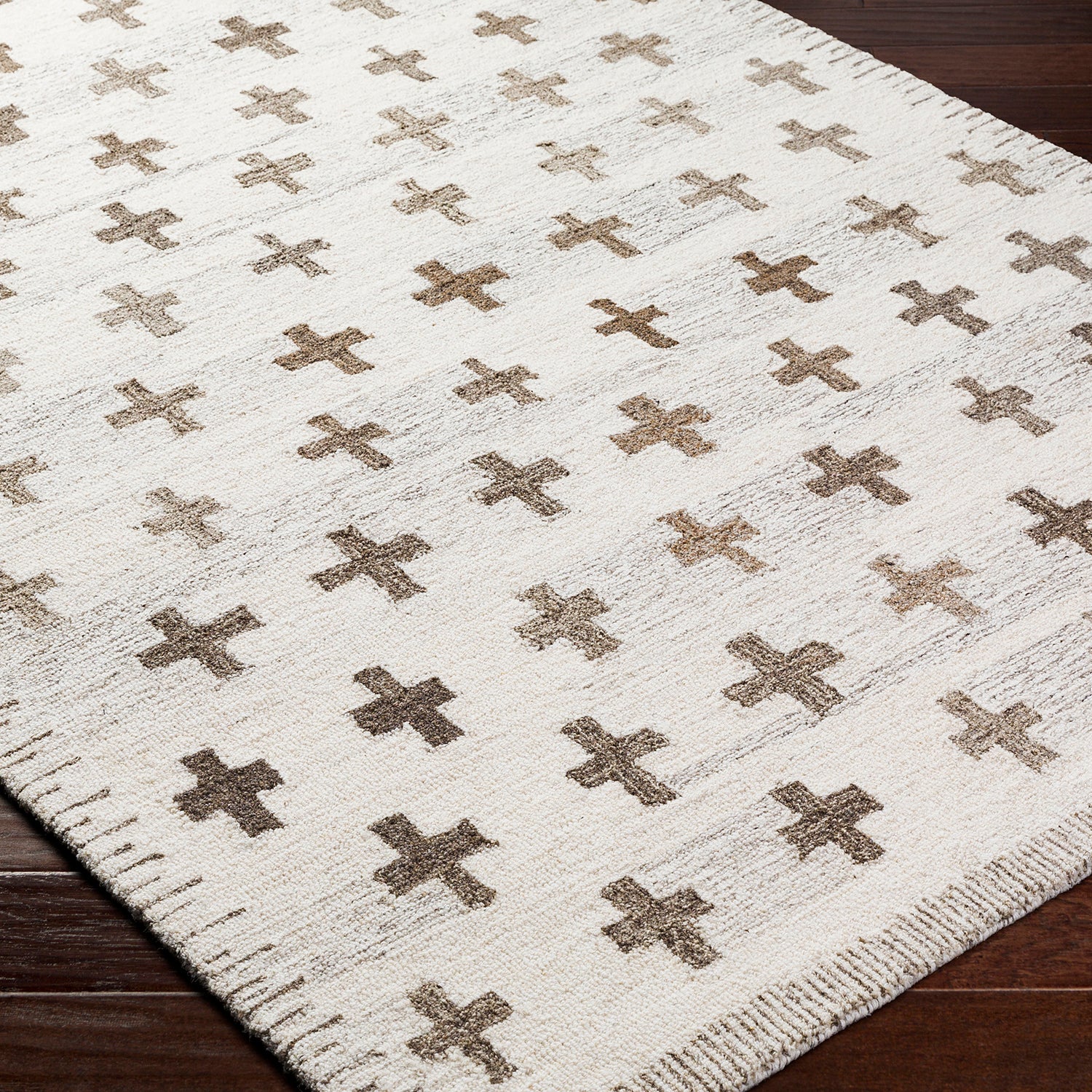Livabliss Granada Cross Hand Tufted Rug